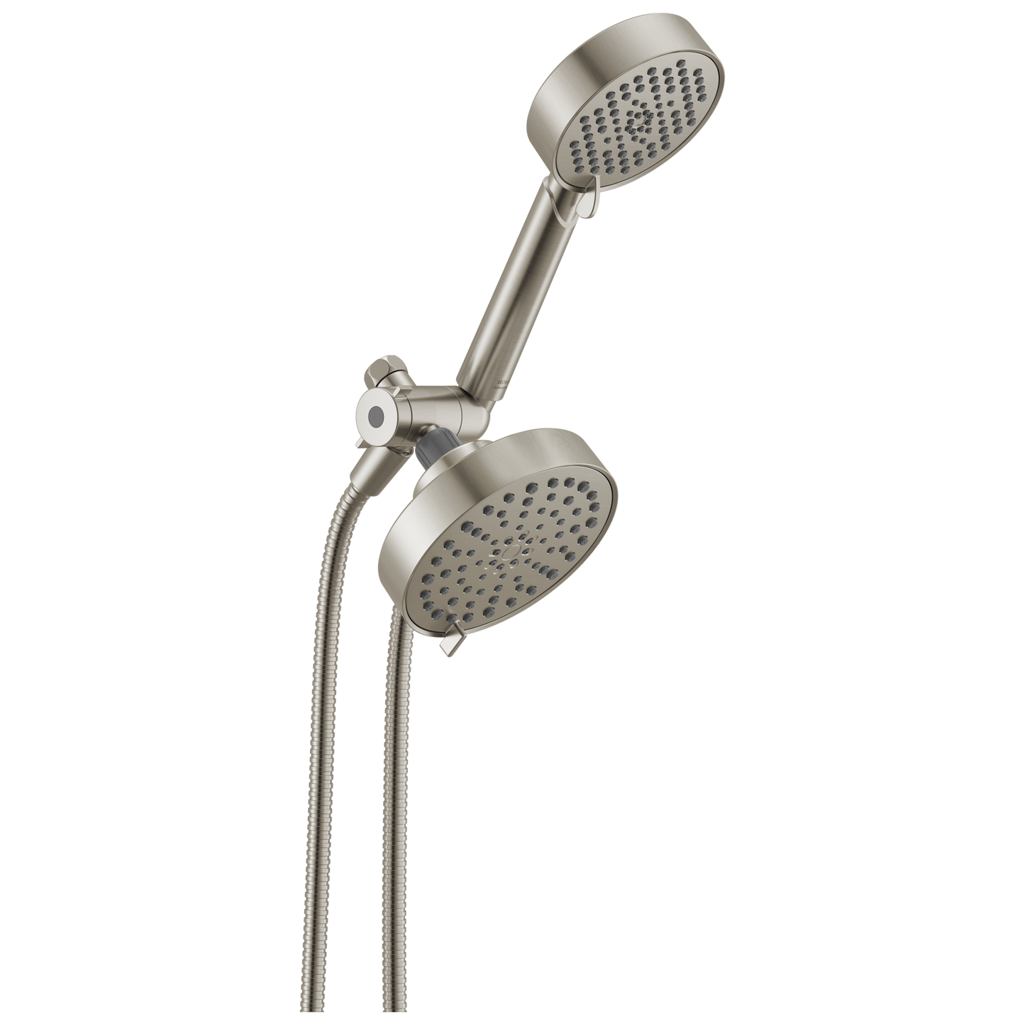 Delta Universal Showering Components 75756SS 5-Setting Two-in-One Combination Shower with Additional Mount - Stainless