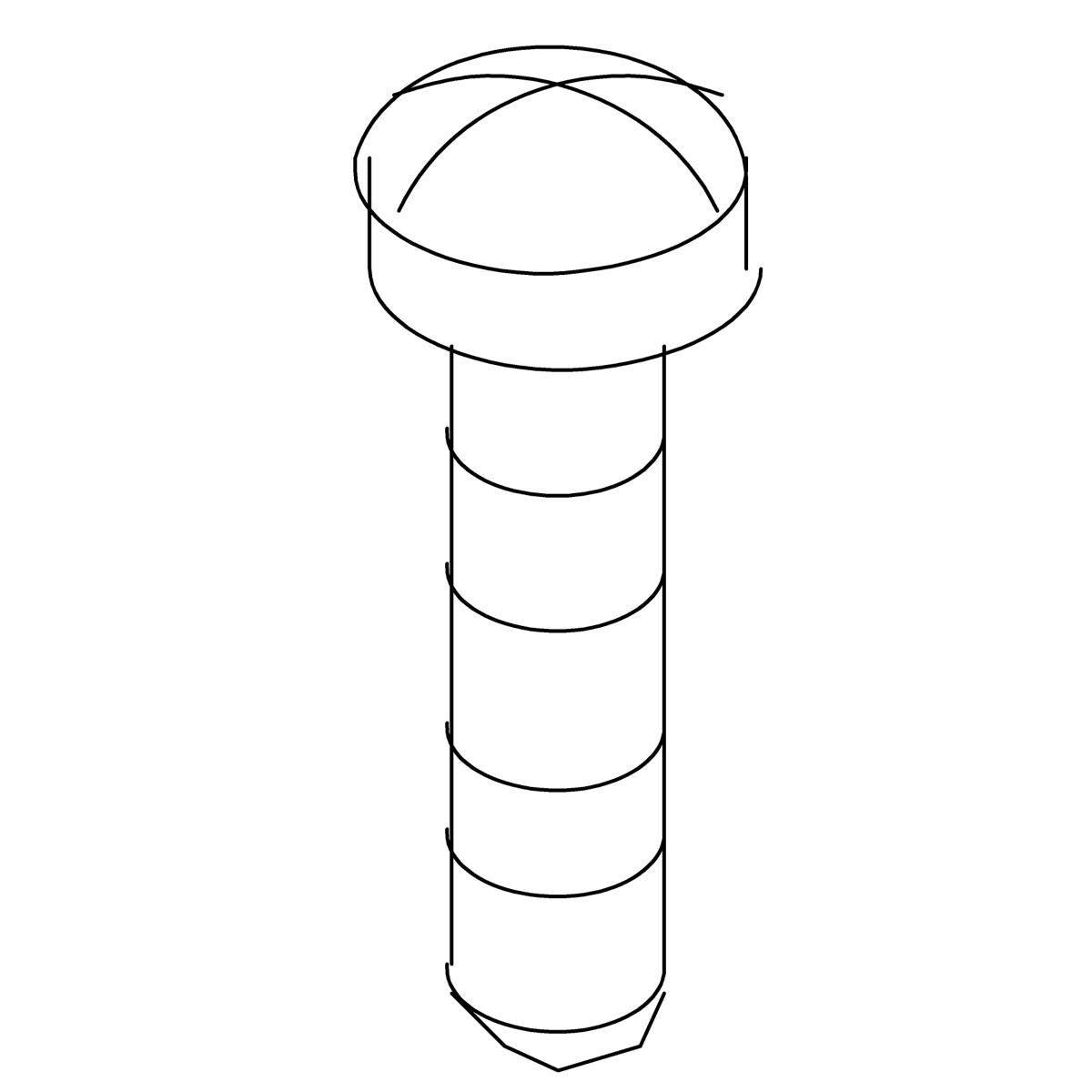 KOHLER K-76538 Screw 8-32 X .625