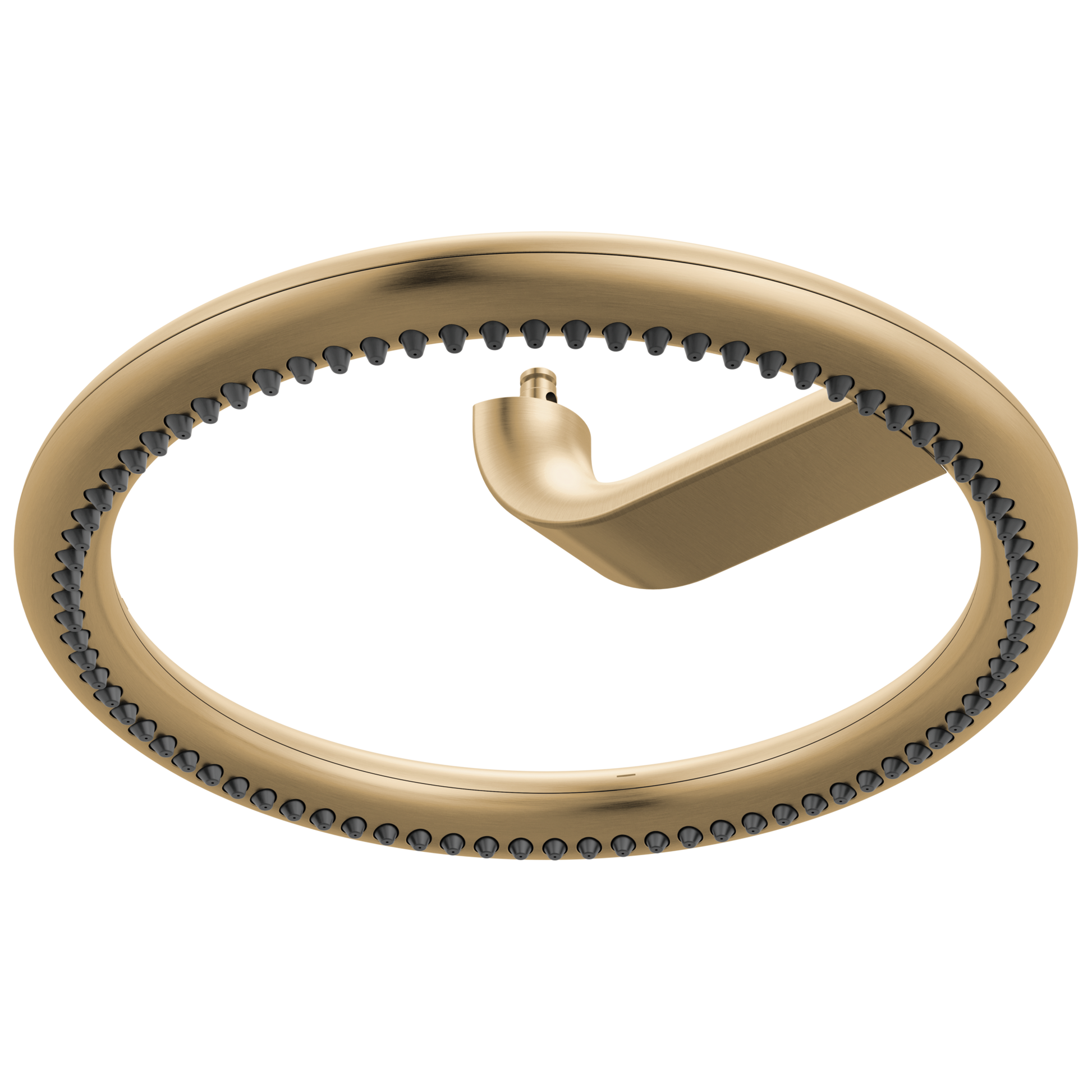 Brizo Roccesco 813110 12" Single-Function Halo Raincan Shower Head - 1.75 GPM - Luxe Gold