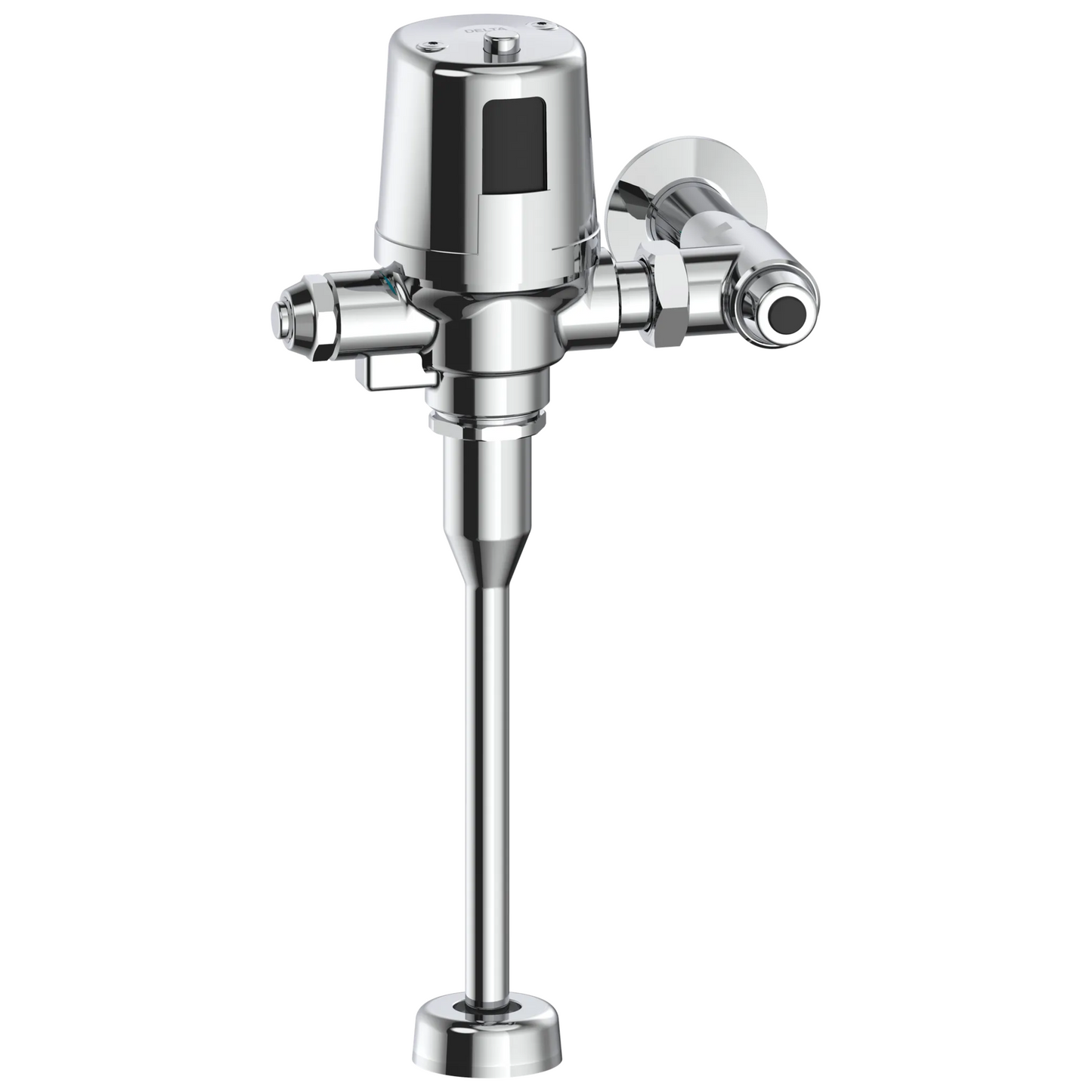 Electronic Exposed Urinal Flush Valve with Mechanical Manual Override - Battery Operated