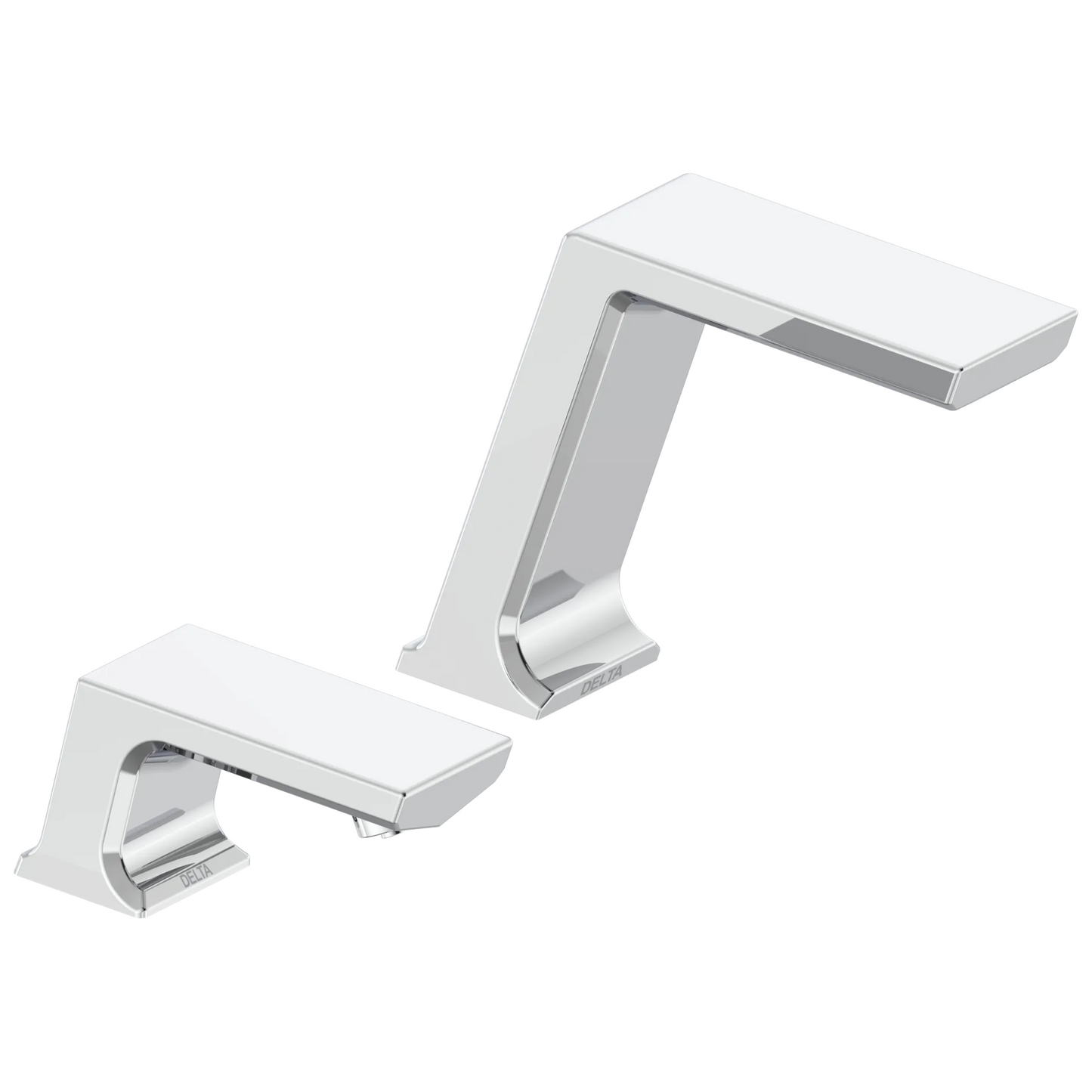 Commercial 800DPA 821DPA50 Contrasta Electronic lavatory faucet and soap dispenser combo with Proximity Sensing - Battery operated, 0.5 gpm - Chrome
