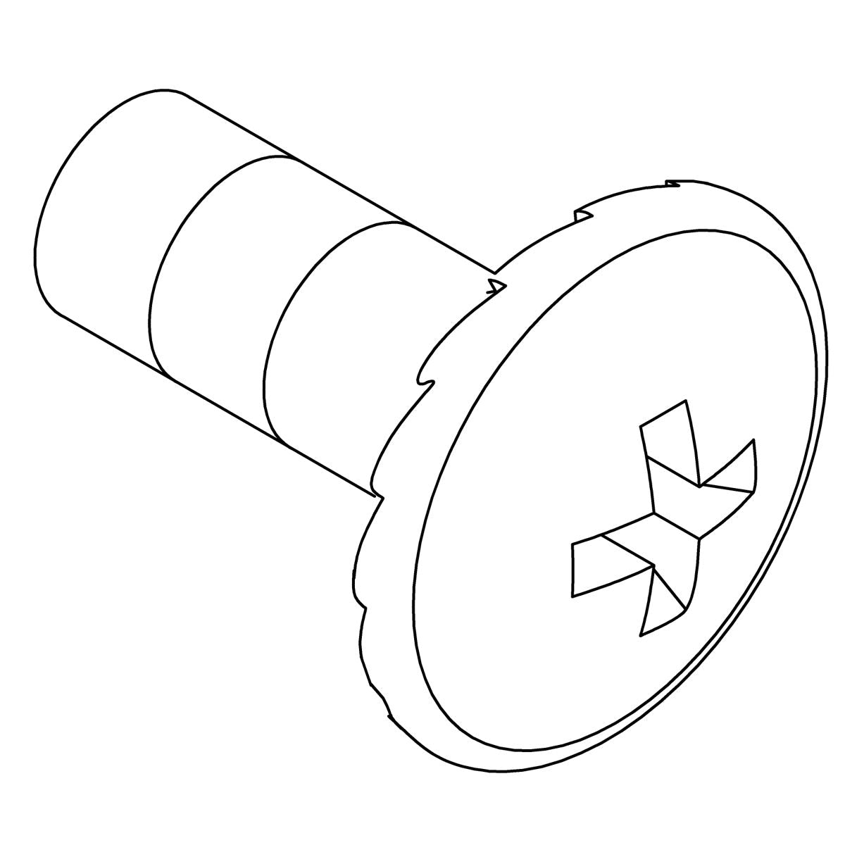 KOHLER K-834560 Plaster Guard Screw