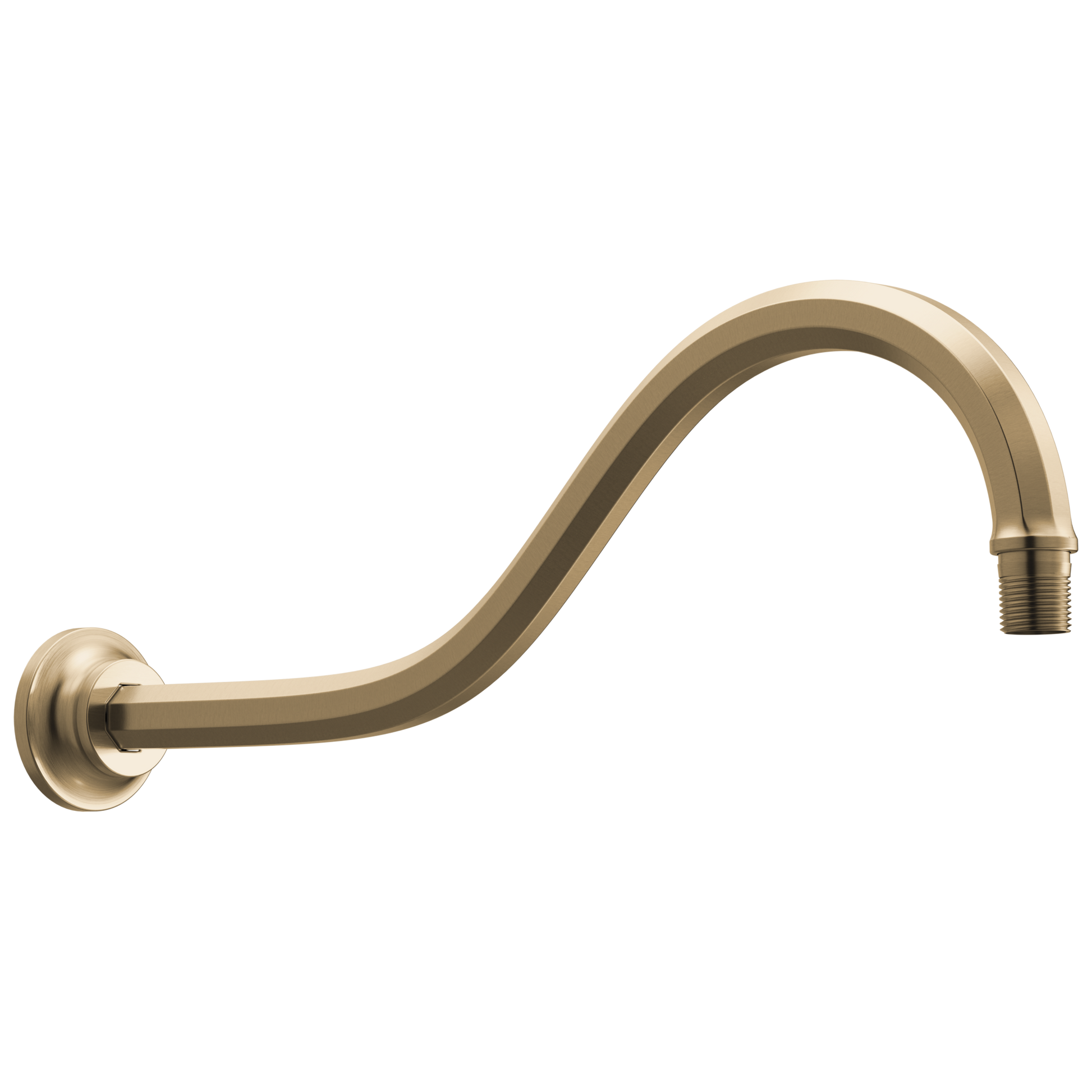 Brizo Beauclere 83965 16" Shower Arm and Flange - Luxe Gold