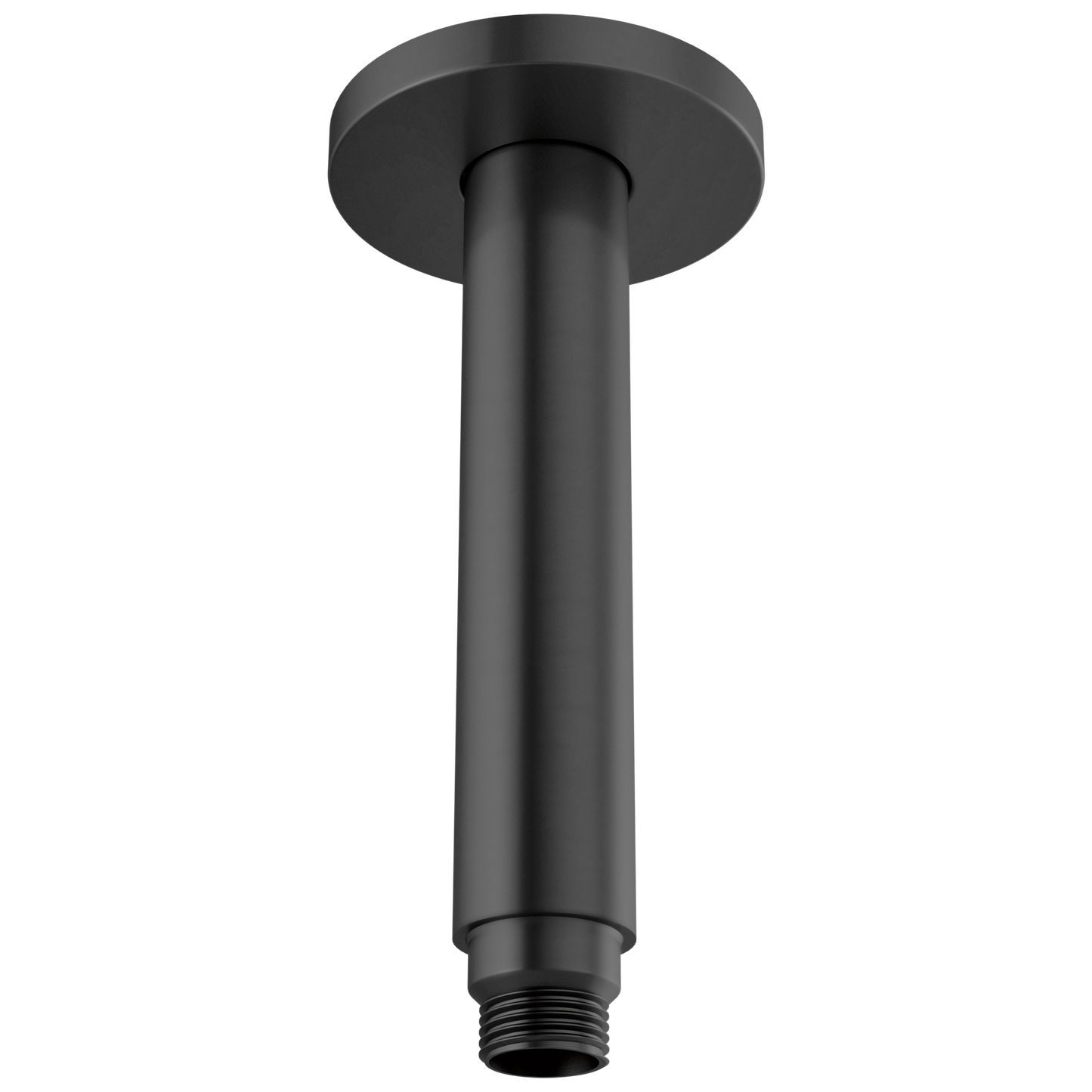 6" Dual Waterway Ceiling Mount Shower Arm and Flange