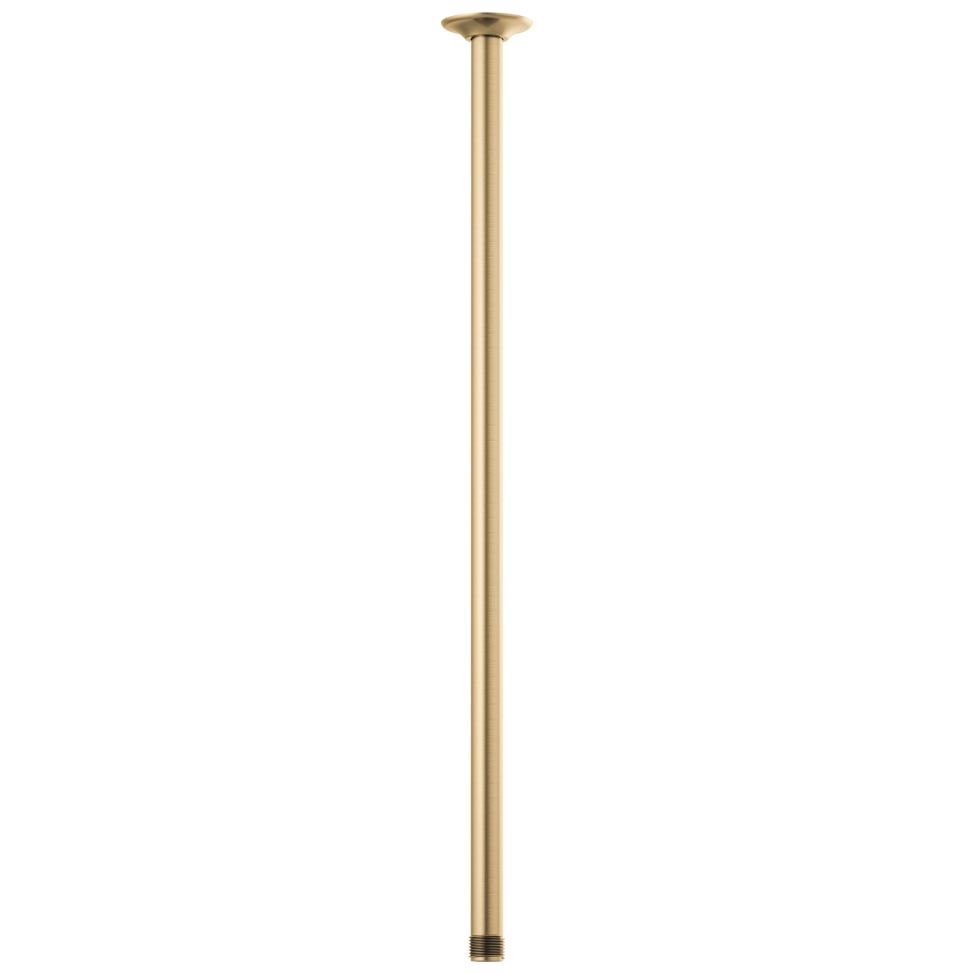 24" Ceiling Mount Shower Arm And Round Flange