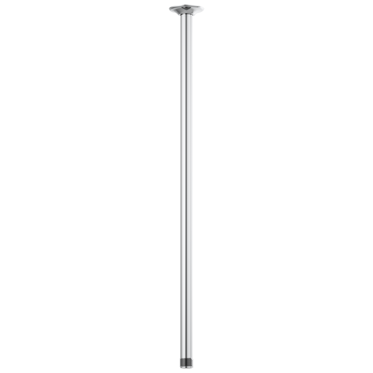 24" Ceiling Mount Shower Arm And Round Flange