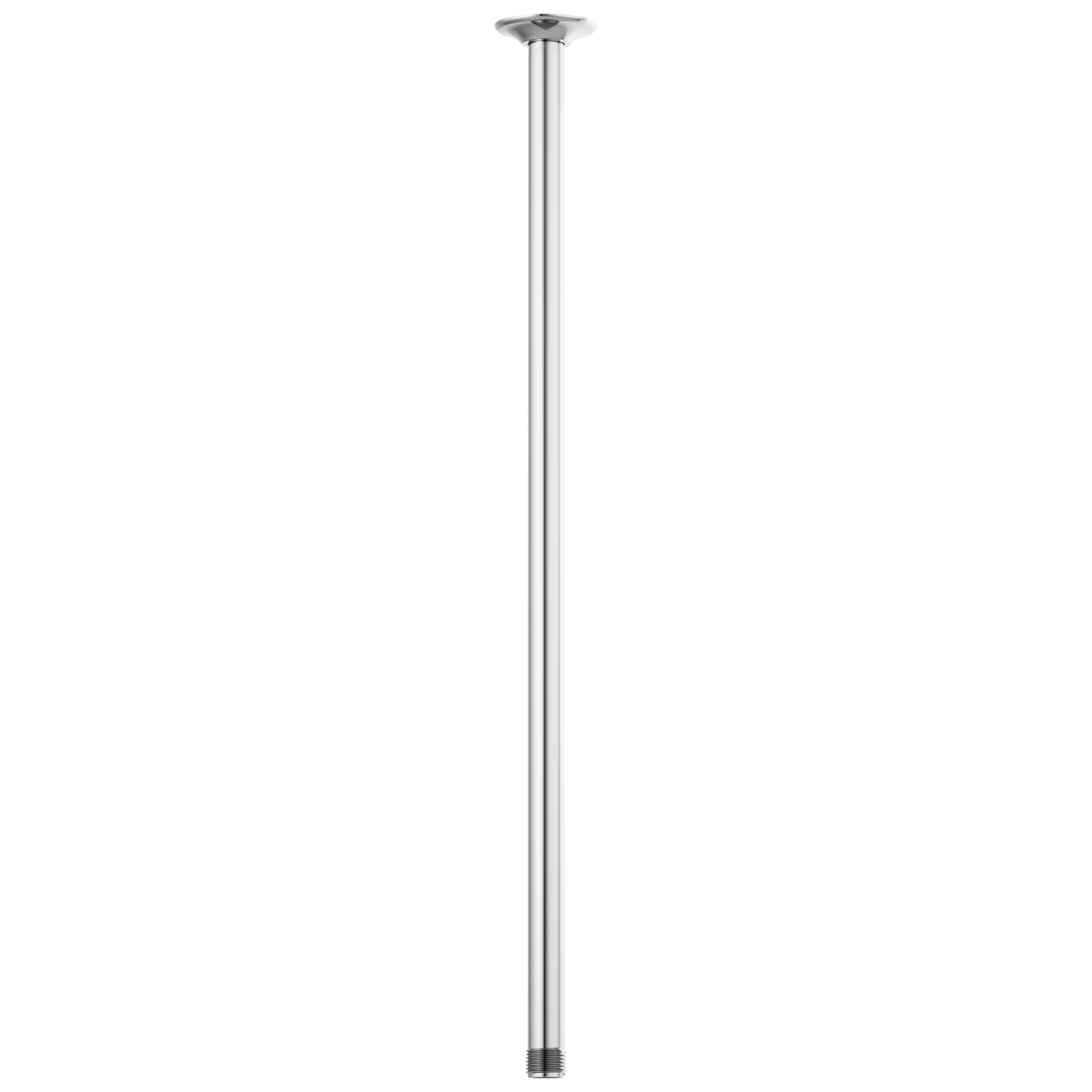 24" Ceiling Mount Shower Arm And Round Flange