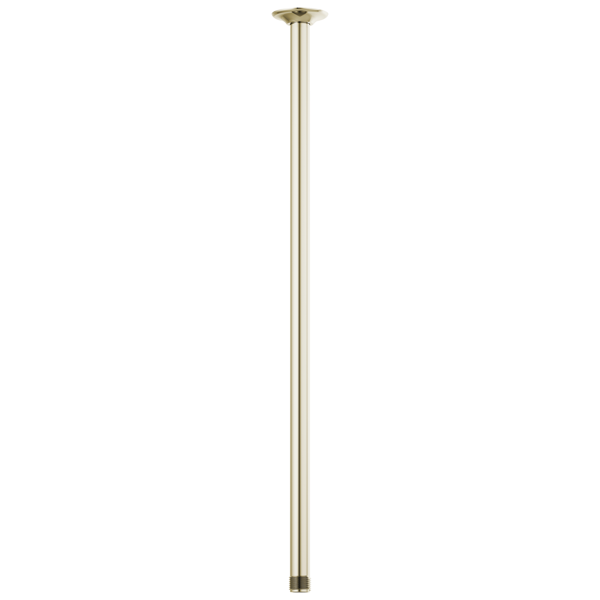 24" Ceiling Mount Shower Arm And Round Flange