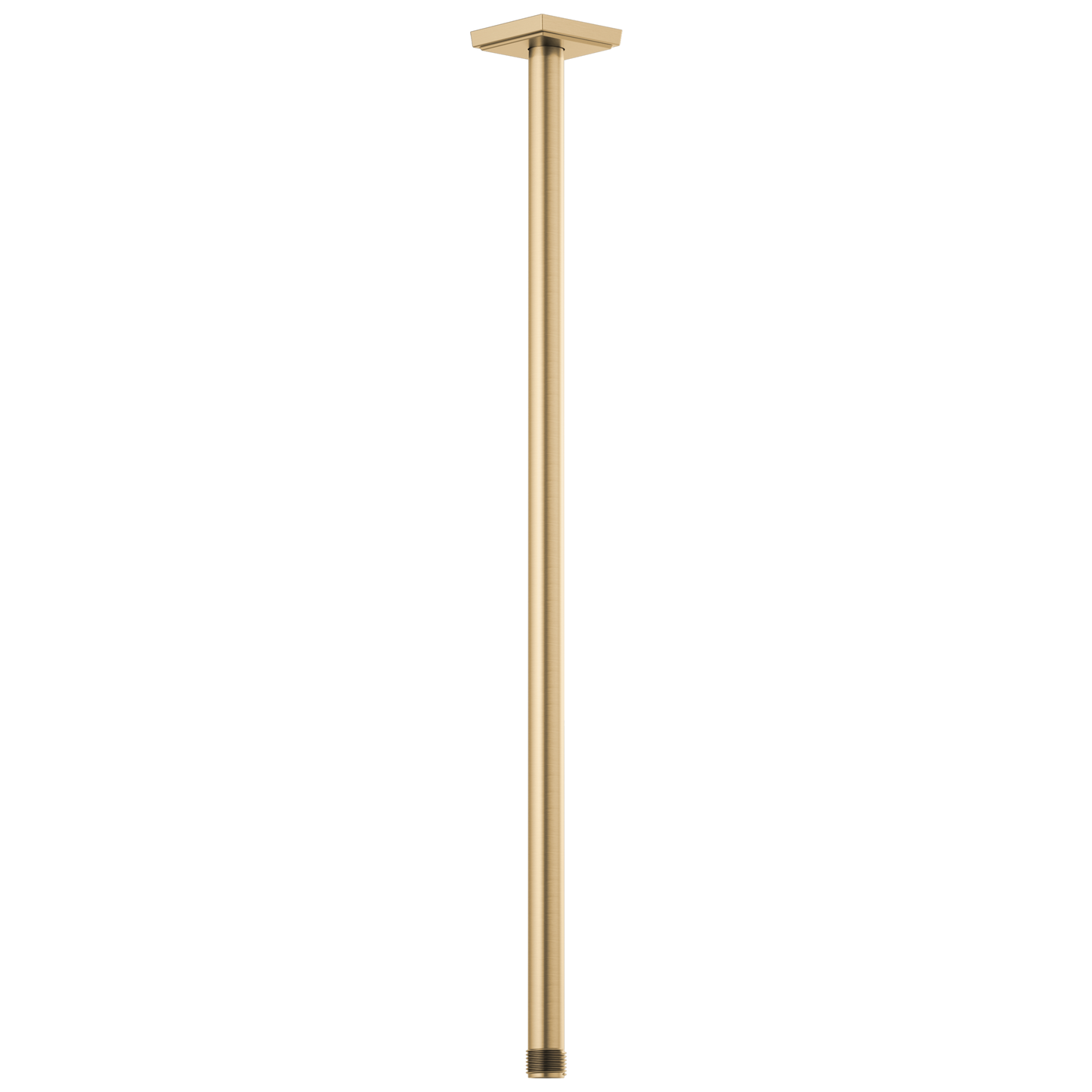 24" Ceiling Mount Shower Arm And Square Flange
