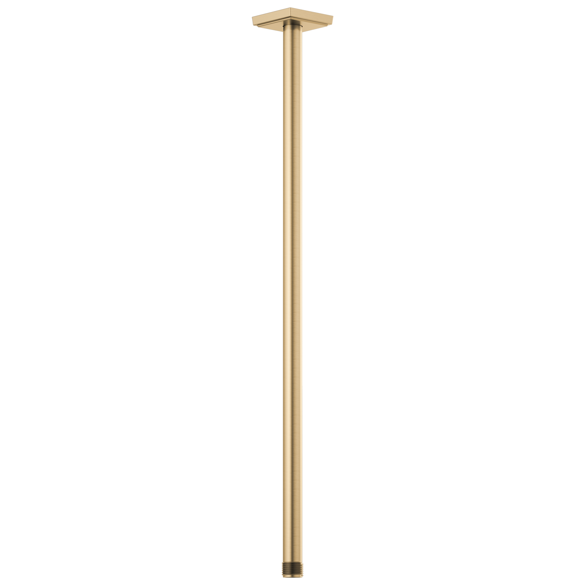 24" Ceiling Mount Shower Arm And Square Flange