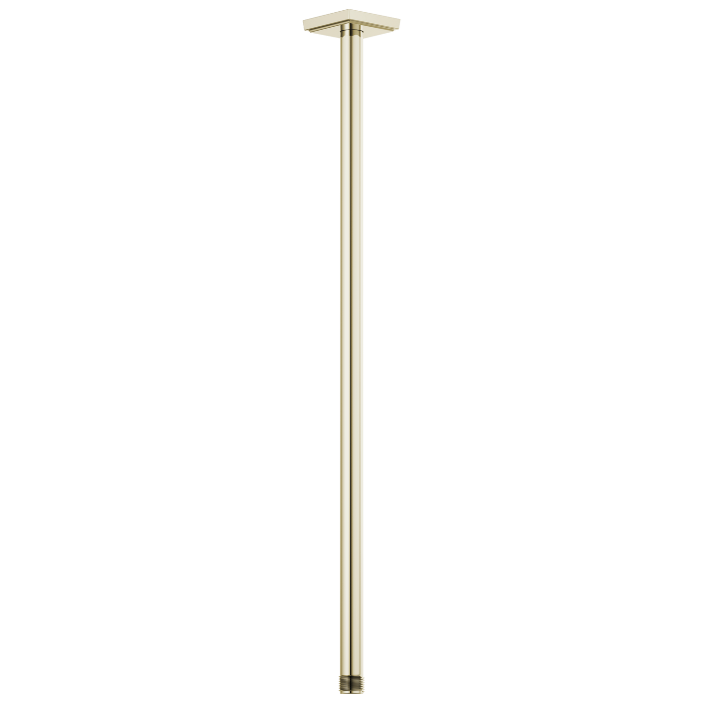 24" Ceiling Mount Shower Arm And Square Flange