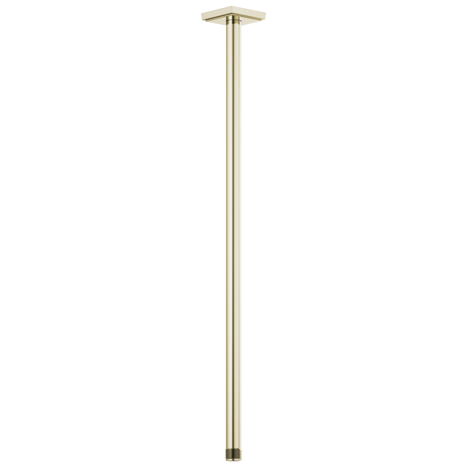 24" Ceiling Mount Shower Arm And Square Flange