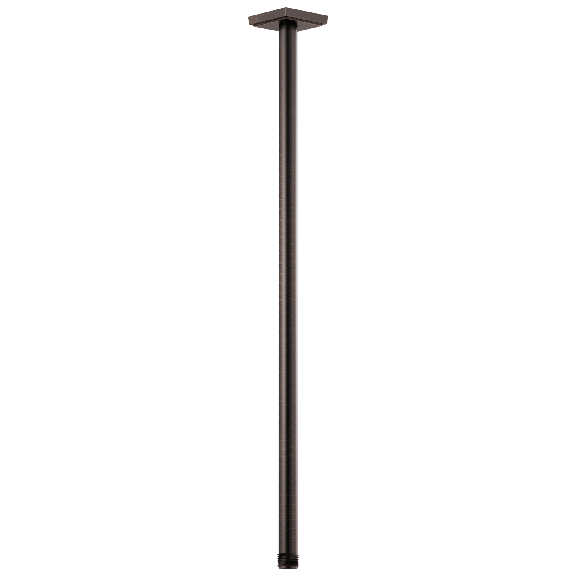 24" Ceiling Mount Shower Arm And Square Flange
