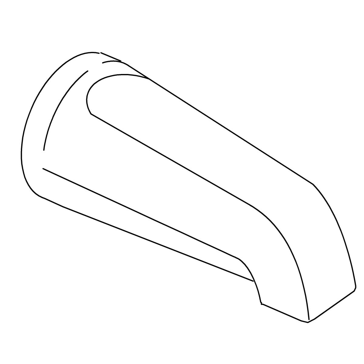 KOHLER K-86236 Spout, Slip Bath