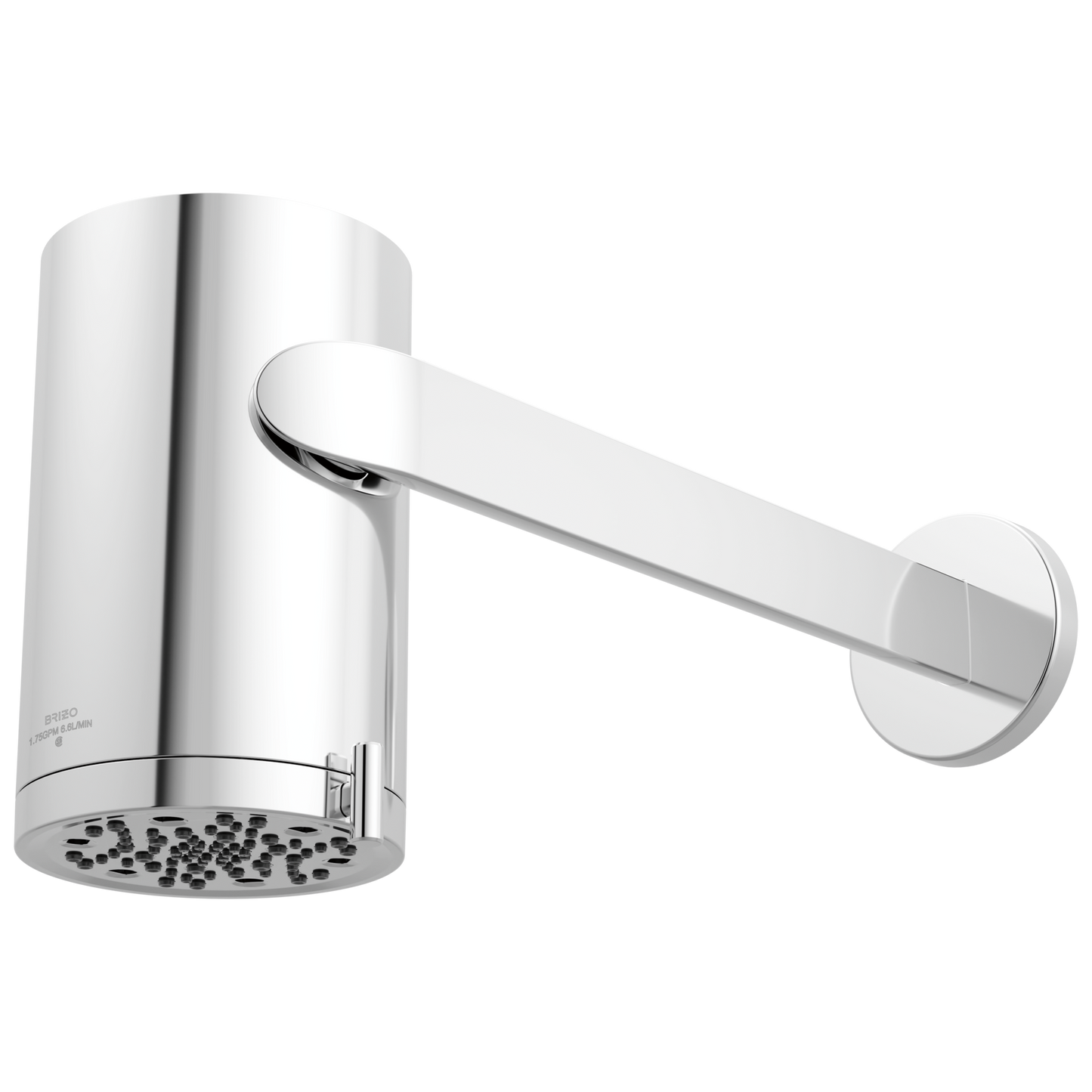 Brizo Roccesco 873110 Multi-Function Sconce Wall Mount Shower Head with Shower Arm and Flange - 1.75 GPM - Chrome