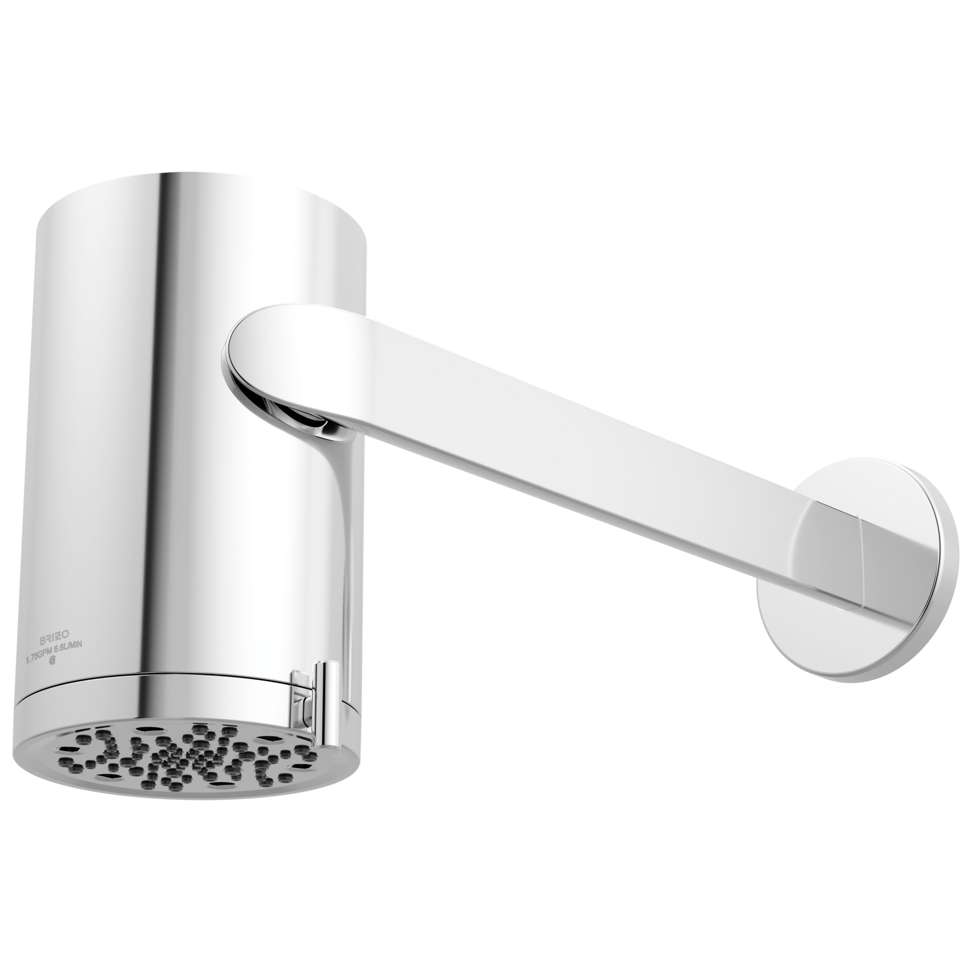 Brizo Roccesco 873110 Multi-Function Sconce Wall Mount Shower Head with Shower Arm and Flange - 1.75 GPM - Chrome