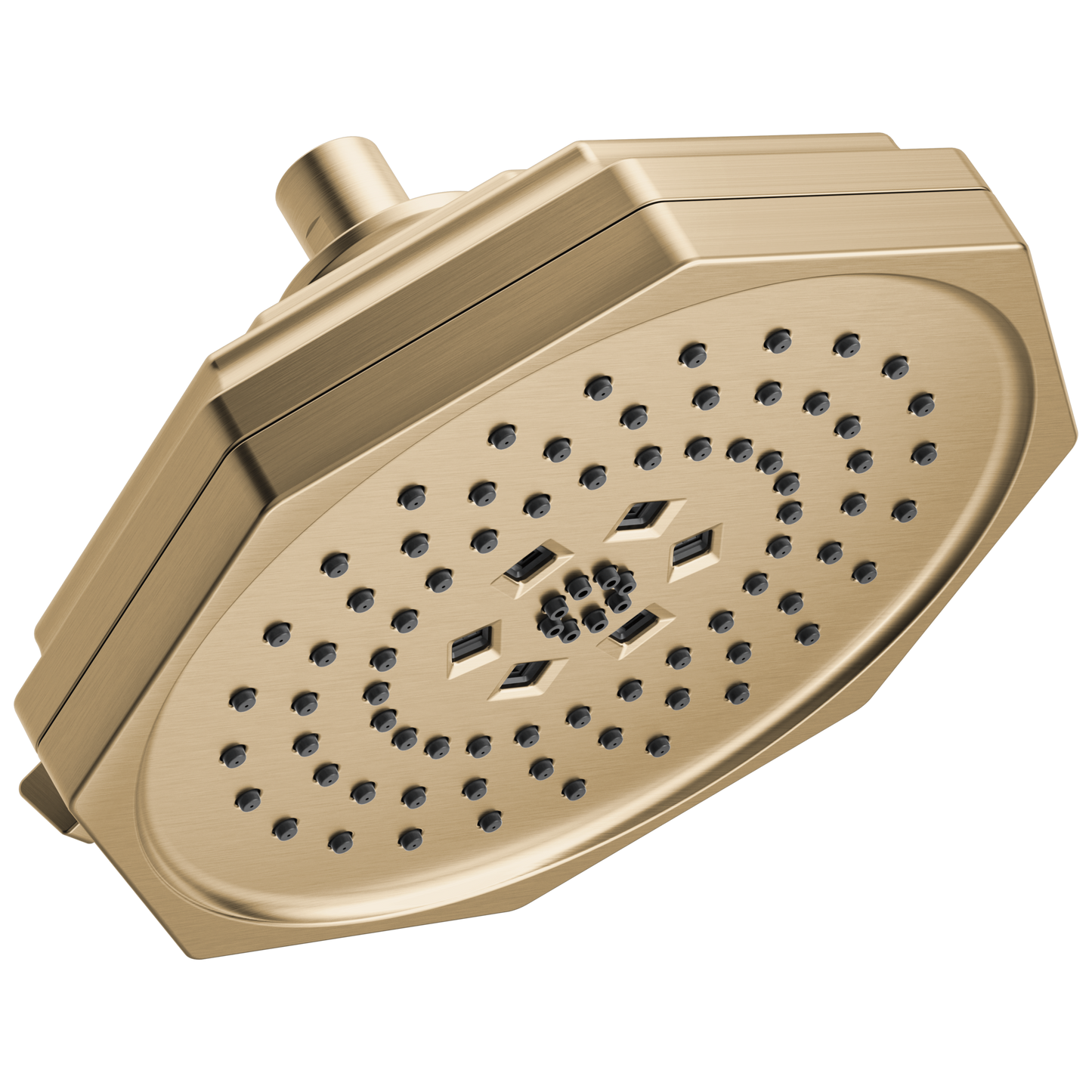 Brizo Beauclere 87465 8" H2OKINETIC Multi-Function Shower Head - Luxe Gold