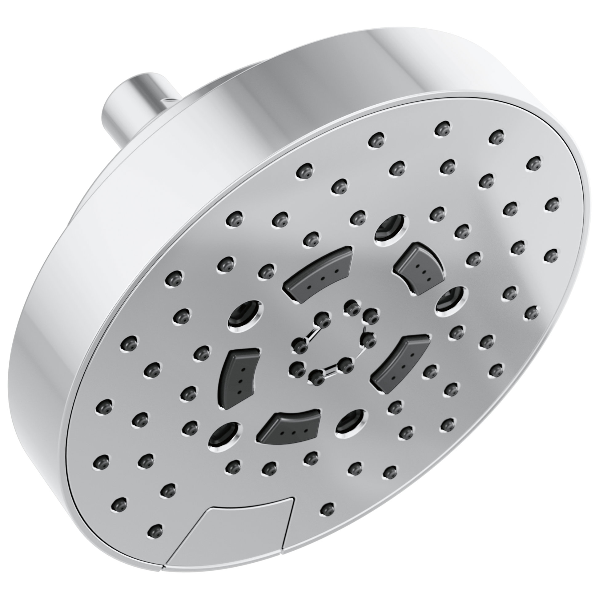 Brizo Essential Shower 87492 7” Linear Round H2Okinetic Multi-Function Wall Mount Shower Head - 1.5 GPM - Chrome