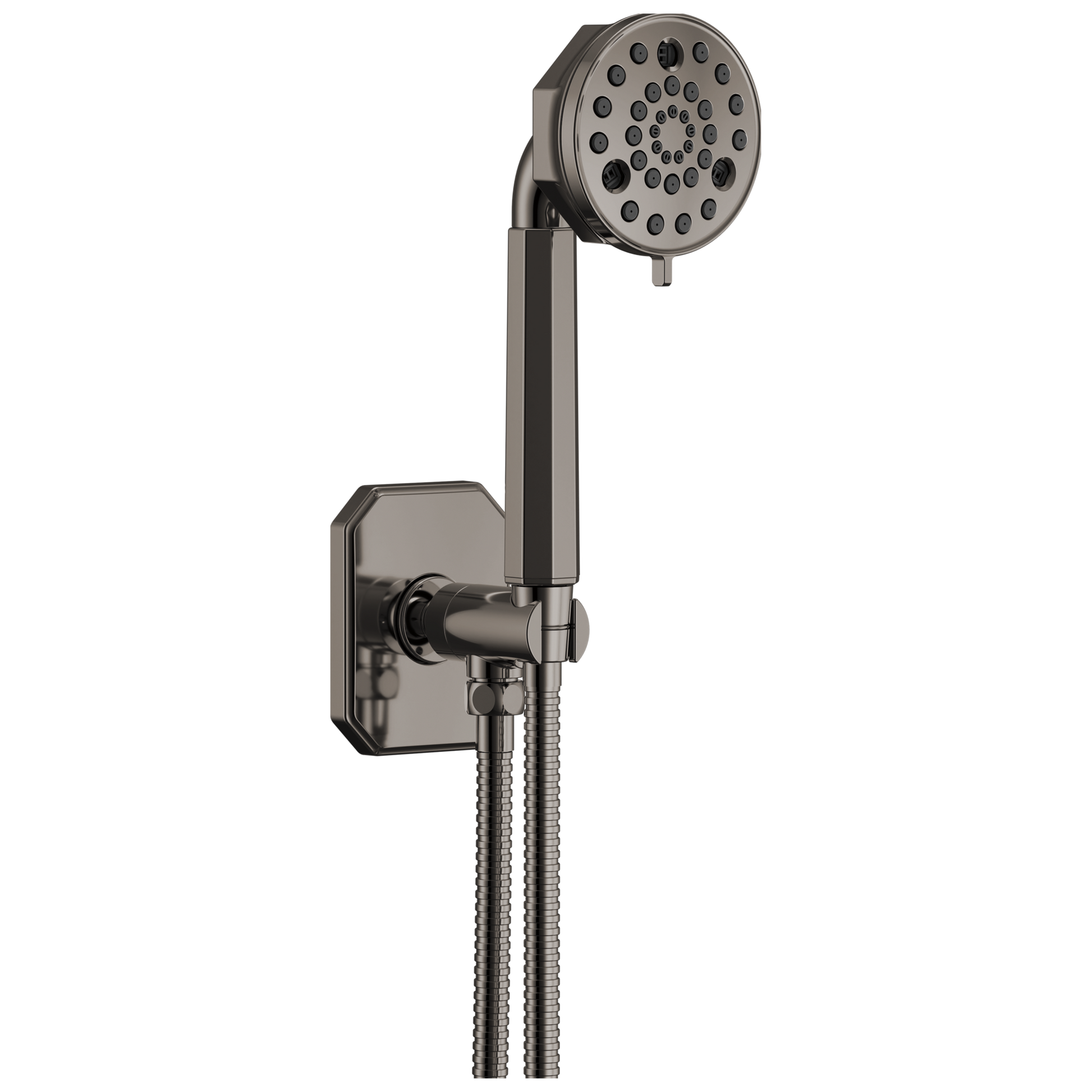 Brizo Beauclere 88865 Multi-Function Wall Mount Hand Shower - Brilliance Black Onyx
