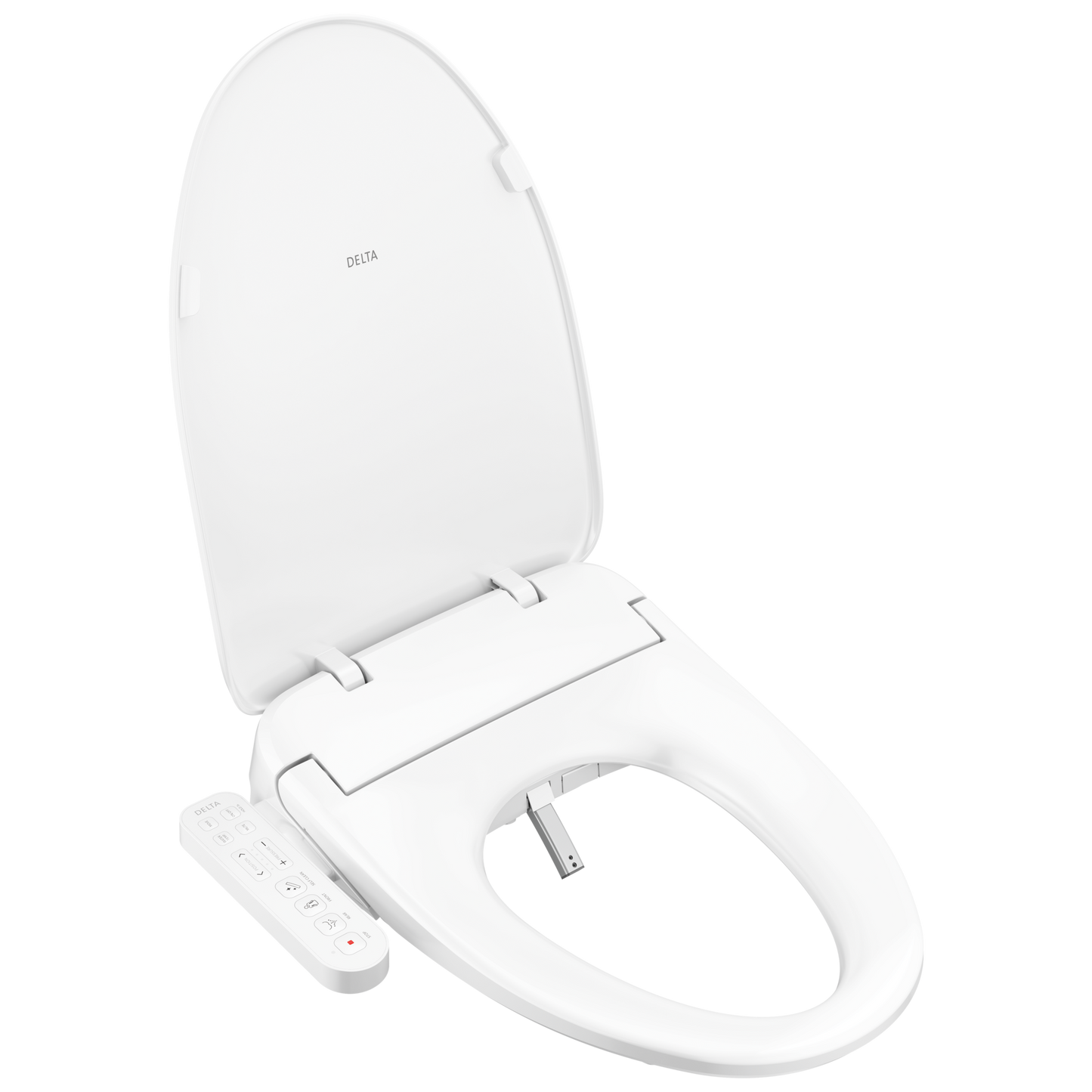 Delta Refresh 893005E Standard Elongated Electric Bidet Toilet Seat - White