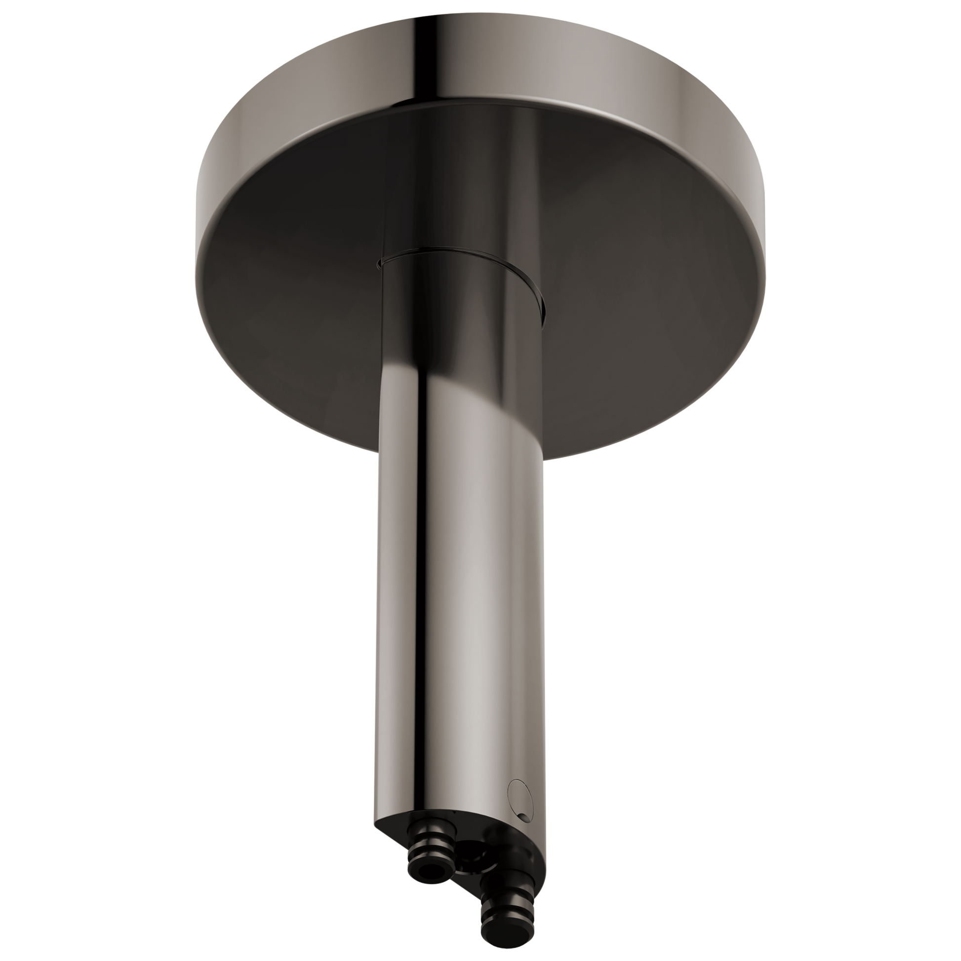 Brizo Roccesco 899110 6" Ceiling Mount Shower Arm and Flange - Brilliance Black Onyx