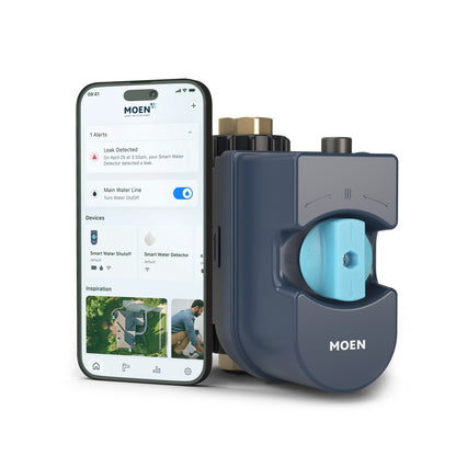 Moen Flo by Moen 900-001 3/4" Smart Home Water Monitoring And Leak Detection System