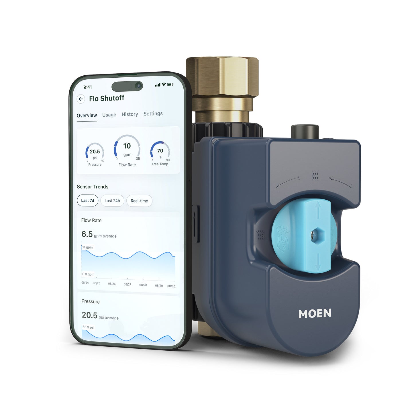 Moen Flo by Moen 900-006 Leak detection system
