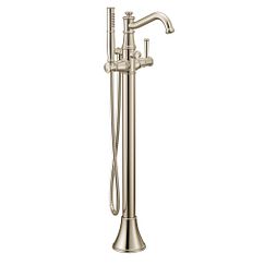 Moen  One-Handle Tub Filler Includes Hand Shower