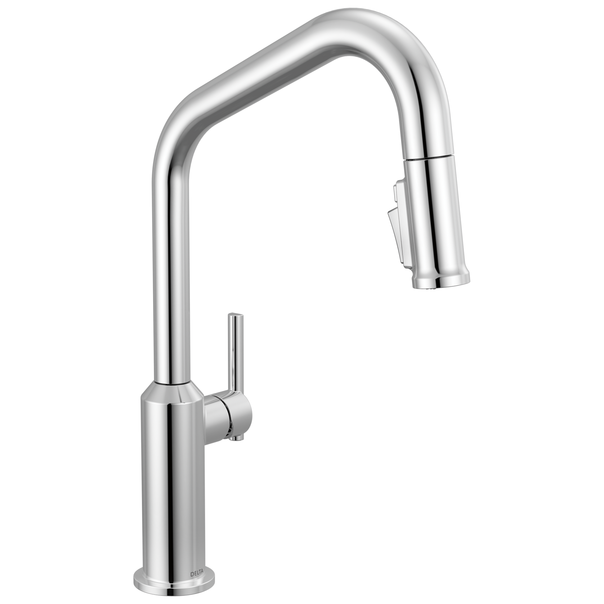 Delta Cordova 9085 Single Handle Pull-Down Kitchen Faucet - Lumicoat Chrome