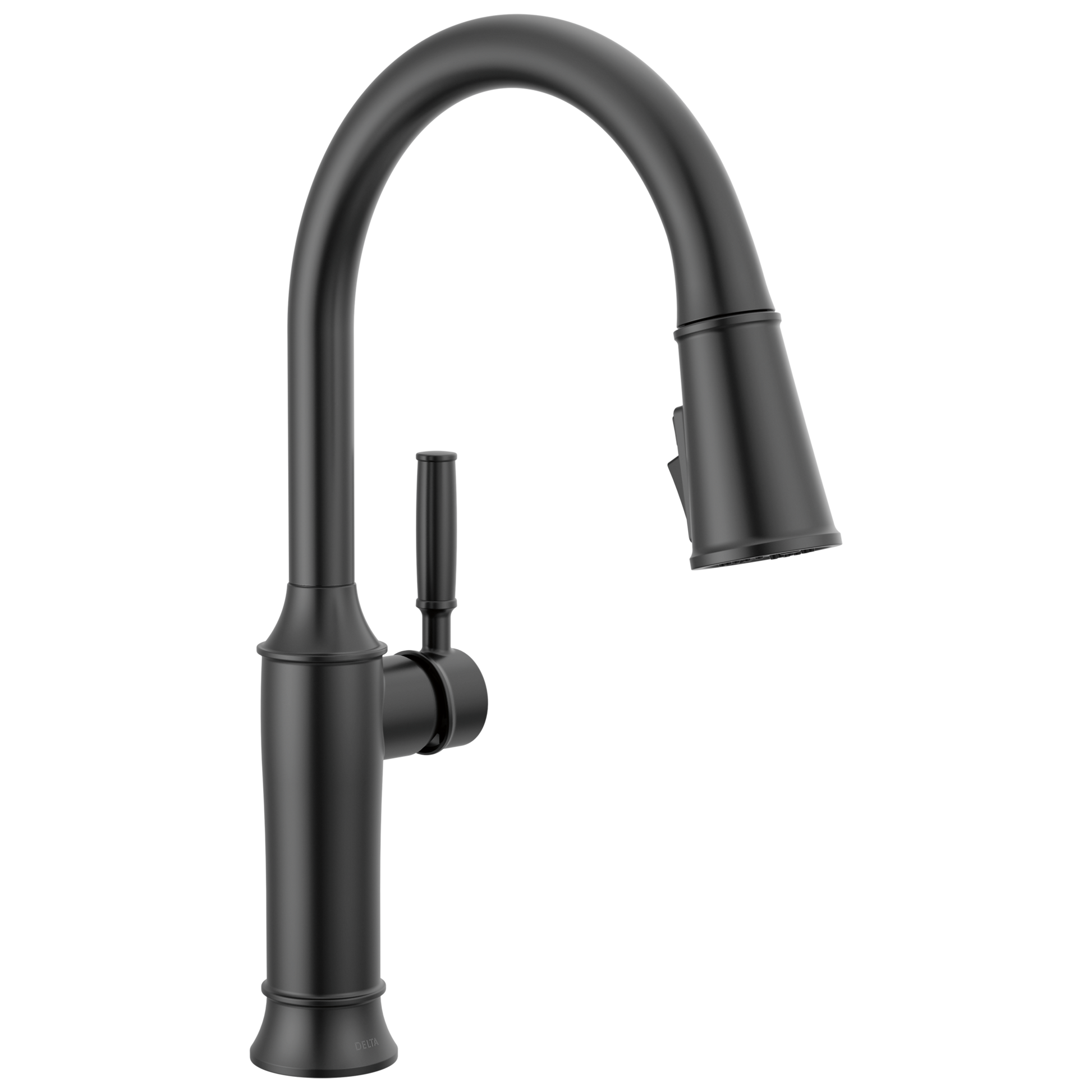 Delta Renaldi 9184 Single Handle Pull-Down Kitchen Faucet - Matte Black