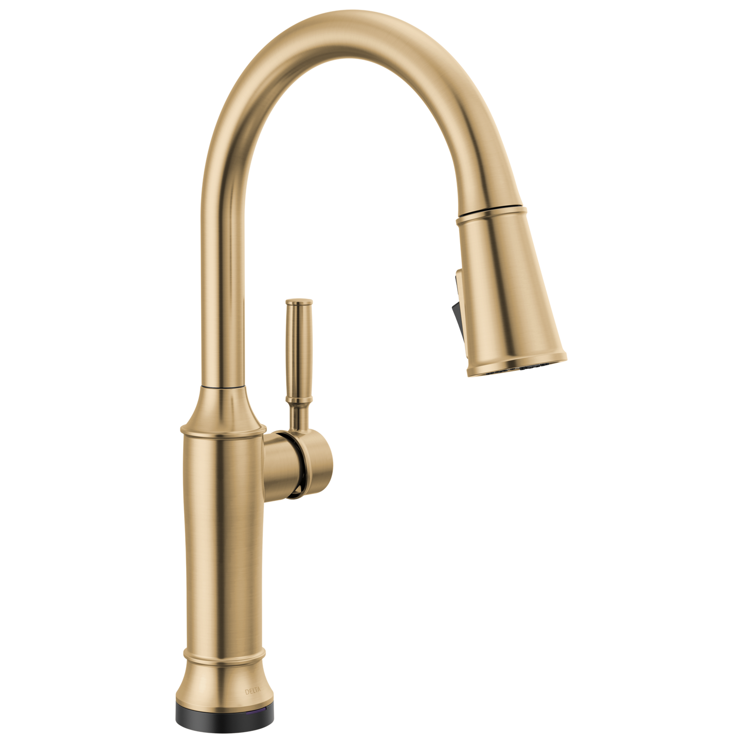 Delta Renaldi 9184TL TouchTouch 2O Technology Kitchen Faucet with Touchless Technology - Lumicoat Champagne Bronze