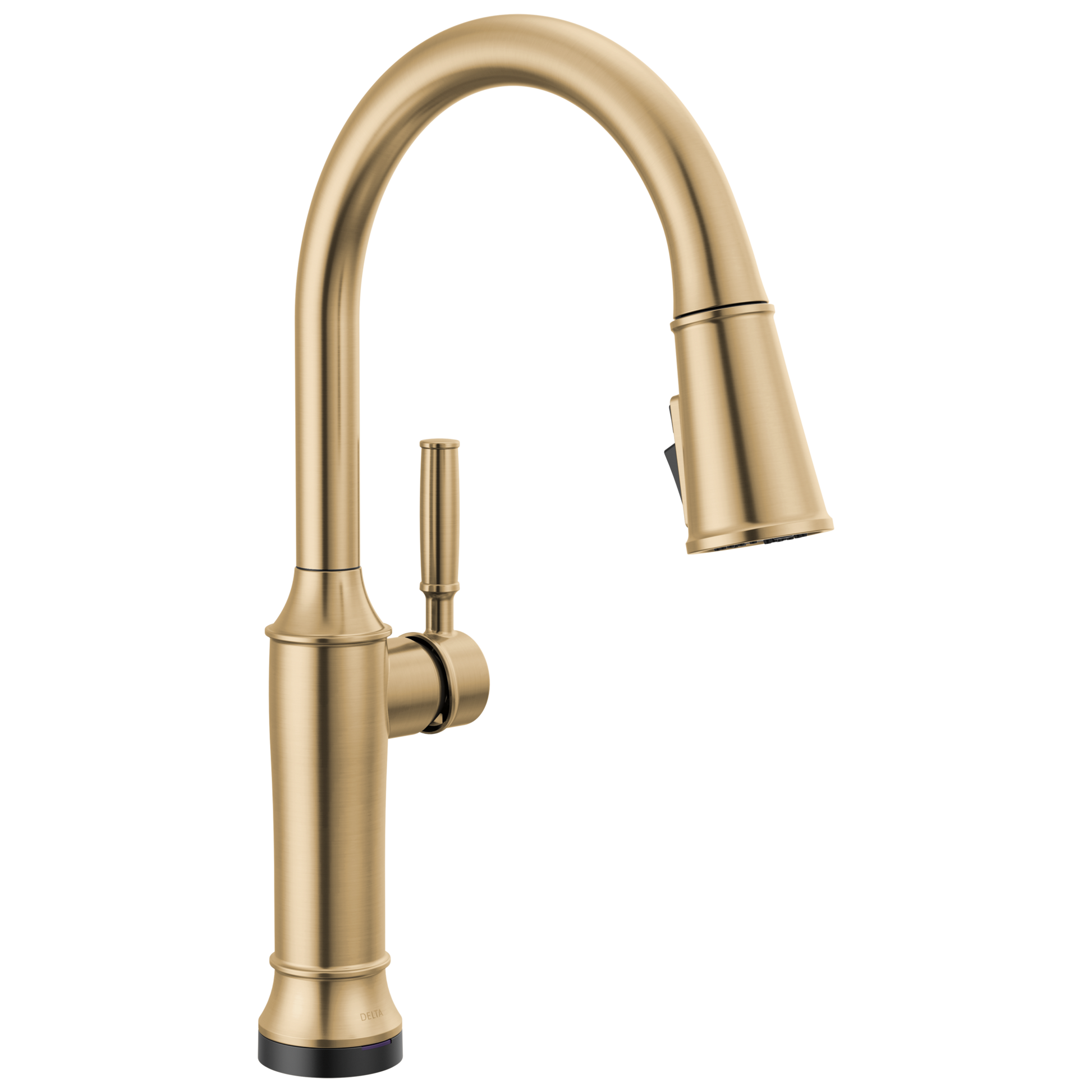 Delta Renaldi 9184TL TouchTouch 2O Technology Kitchen Faucet with Touchless Technology - Lumicoat Champagne Bronze