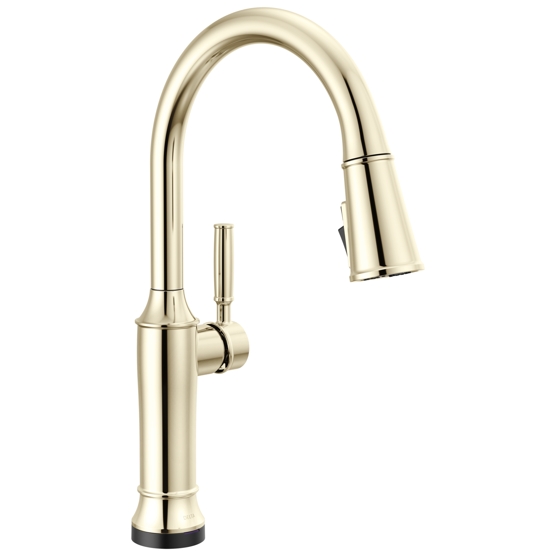 Delta Renaldi 9184TL TouchTouch 2O Technology Kitchen Faucet with Touchless Technology - Lumicoat Polished Nickel