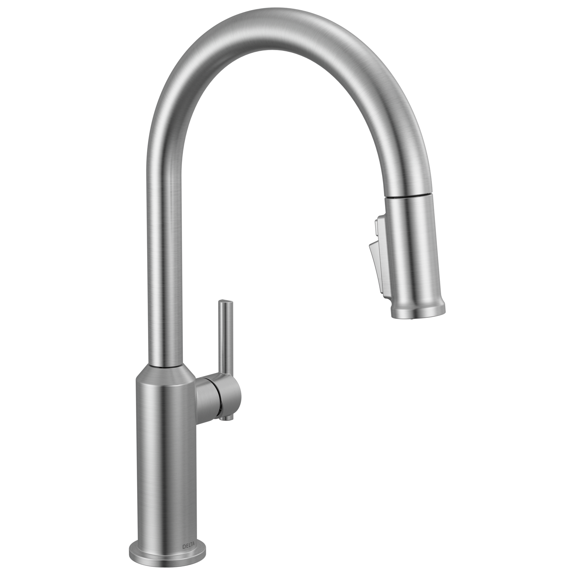 Delta Cordova 9185 Single Handle Pull-Down Kitchen Faucet - Lumicoat Arctic Stainless