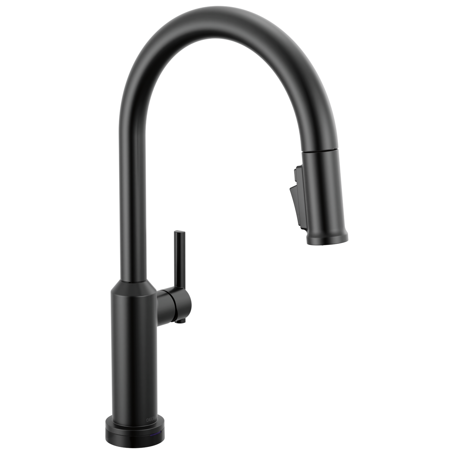 Delta Cordova 9185TL Touch2O Technology Kitchen Faucet with Touchless Technology - Matte Black