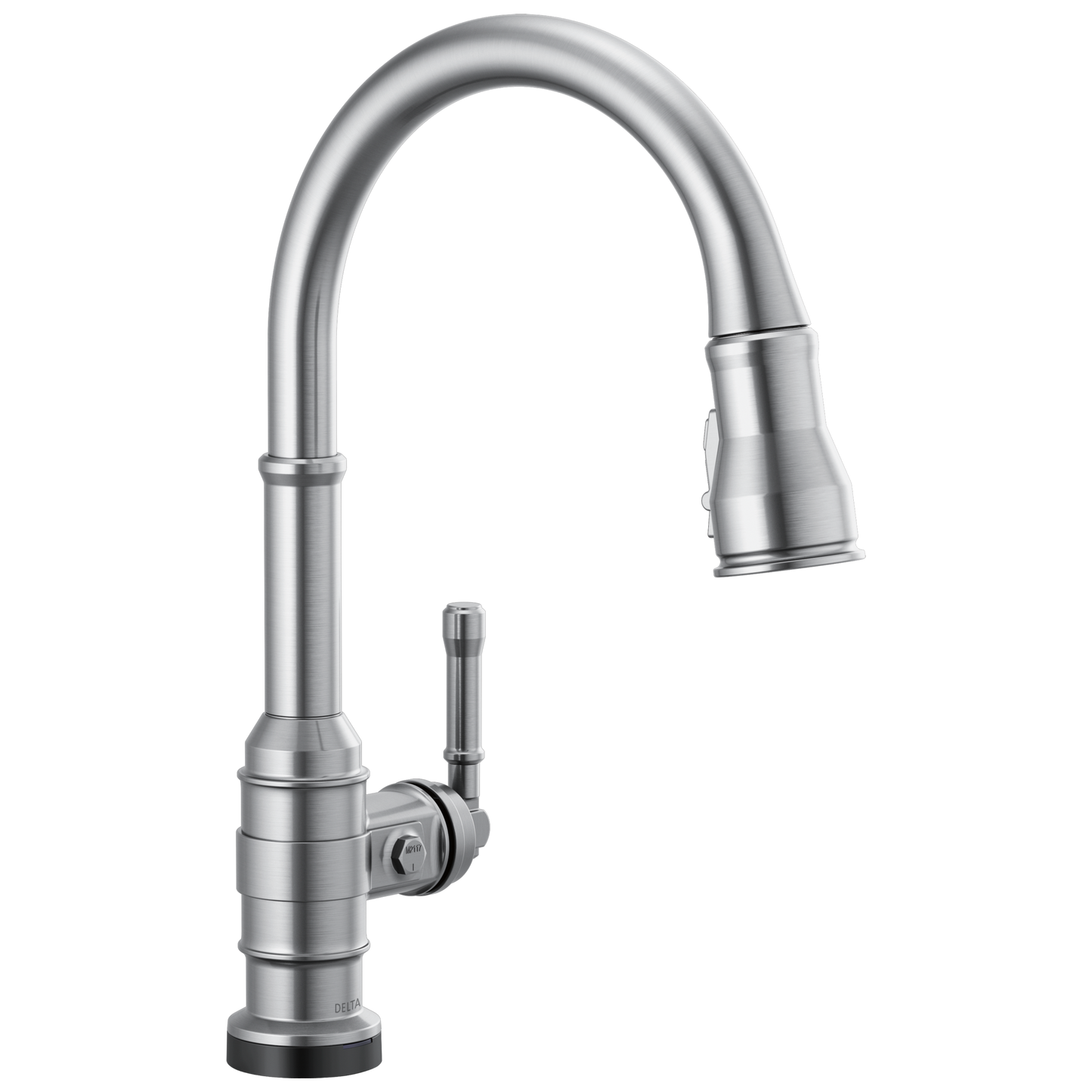Delta Broderick 9190TL TouchTouch 2O Technology Kitchen Faucet with Touchless Technology - Arctic Stainless