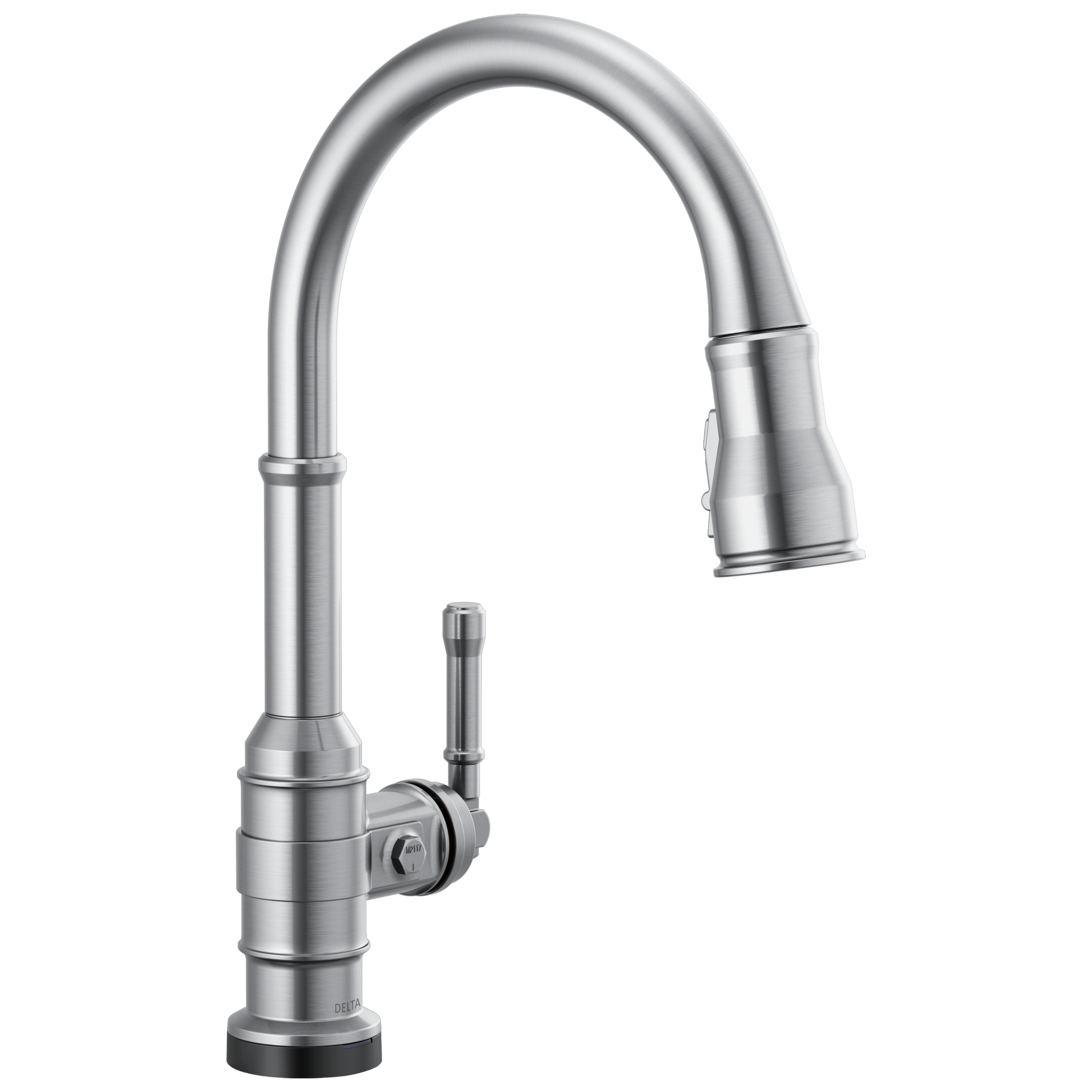 Delta Broderick 9190TL TouchTouch 2O Technology Kitchen Faucet with Touchless Technology - Arctic Stainless