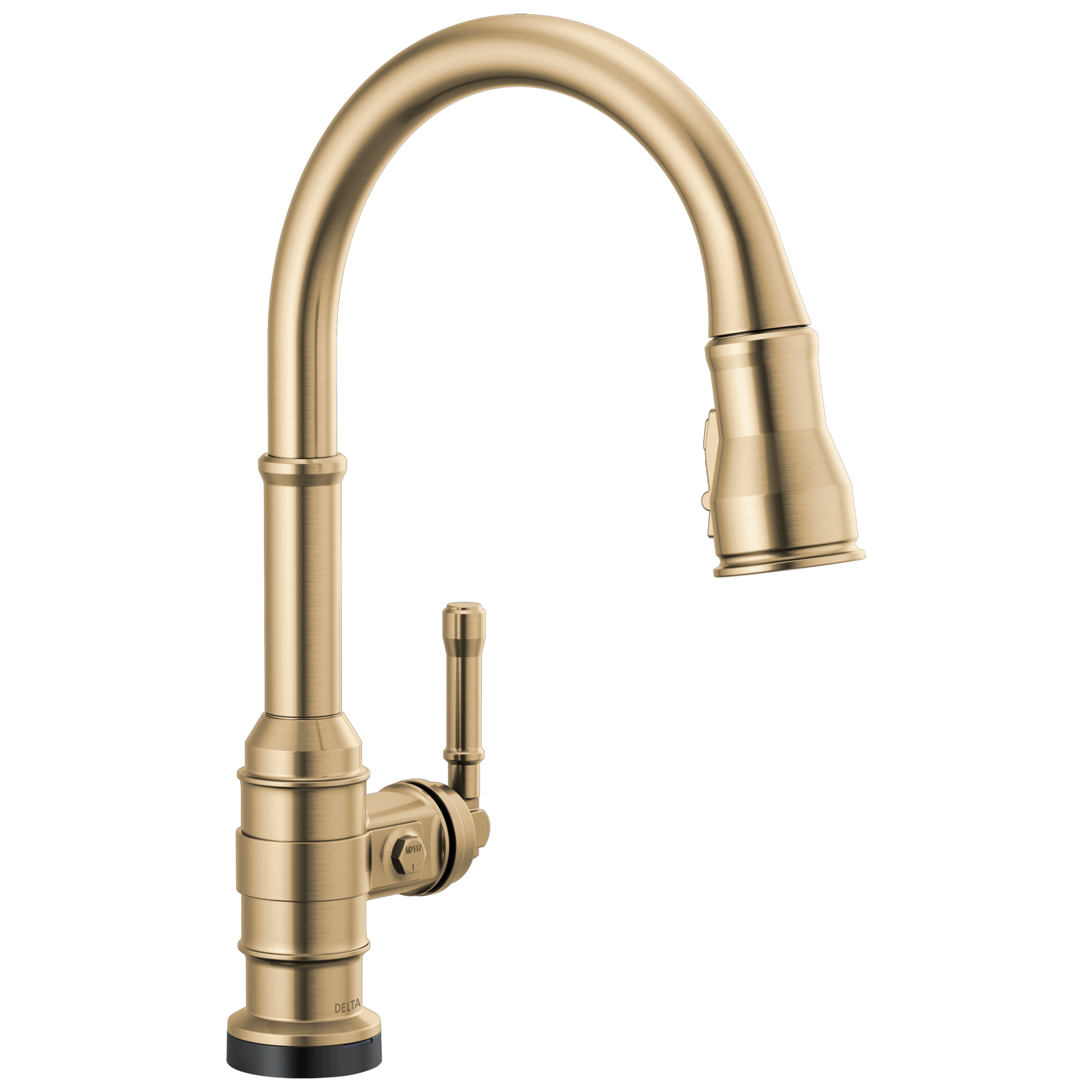 Delta Broderick 9190TL TouchTouch 2O Technology Kitchen Faucet with Touchless Technology - Champagne Bronze