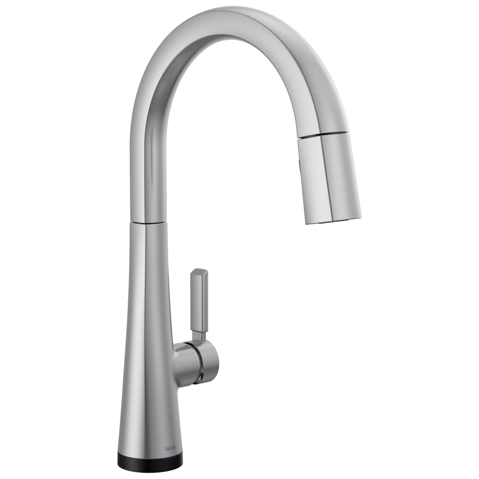 Delta Monrovia 9191TL TouchTouch 2O Technology Kitchen Faucet with Touchless Technology - Lumicoat Arctic Stainless