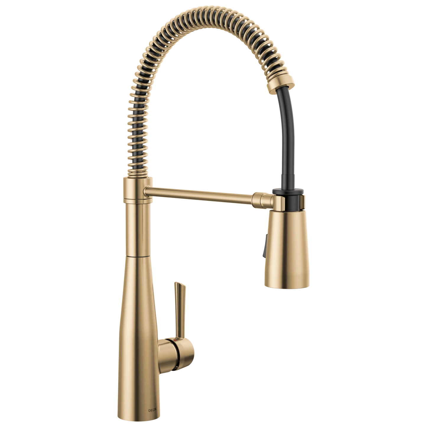 Delta Essa 9613 Single-Handle Pull-Down Spring Kitchen Faucet - Champagne Bronze