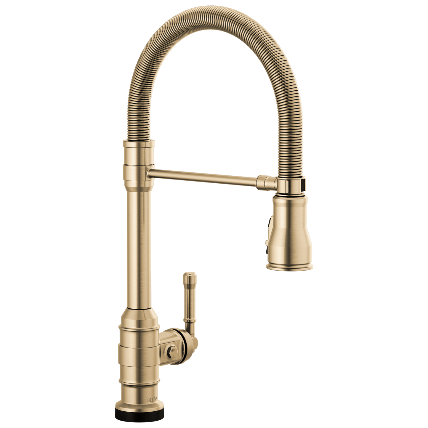 Delta Broderick 9690TL TouchTouch 2O Technology Kitchen Faucet with Touchless Technology - Champagne Bronze