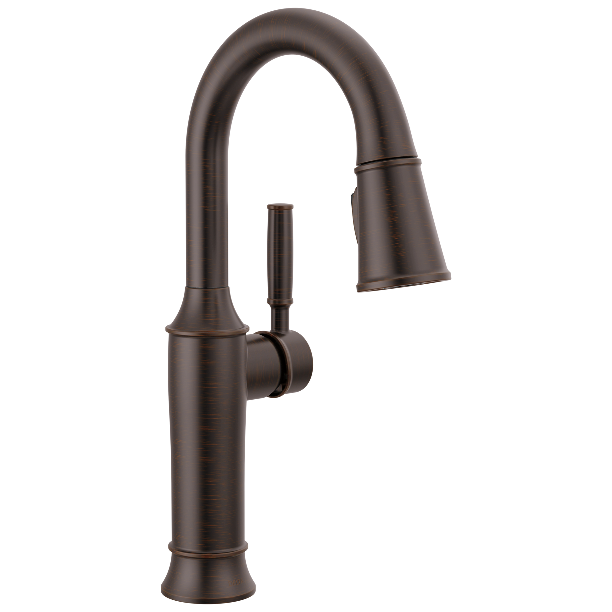 Delta Renaldi 9984 Single Handle Pull-Down Bar / Prep Faucet - Venetian Bronze