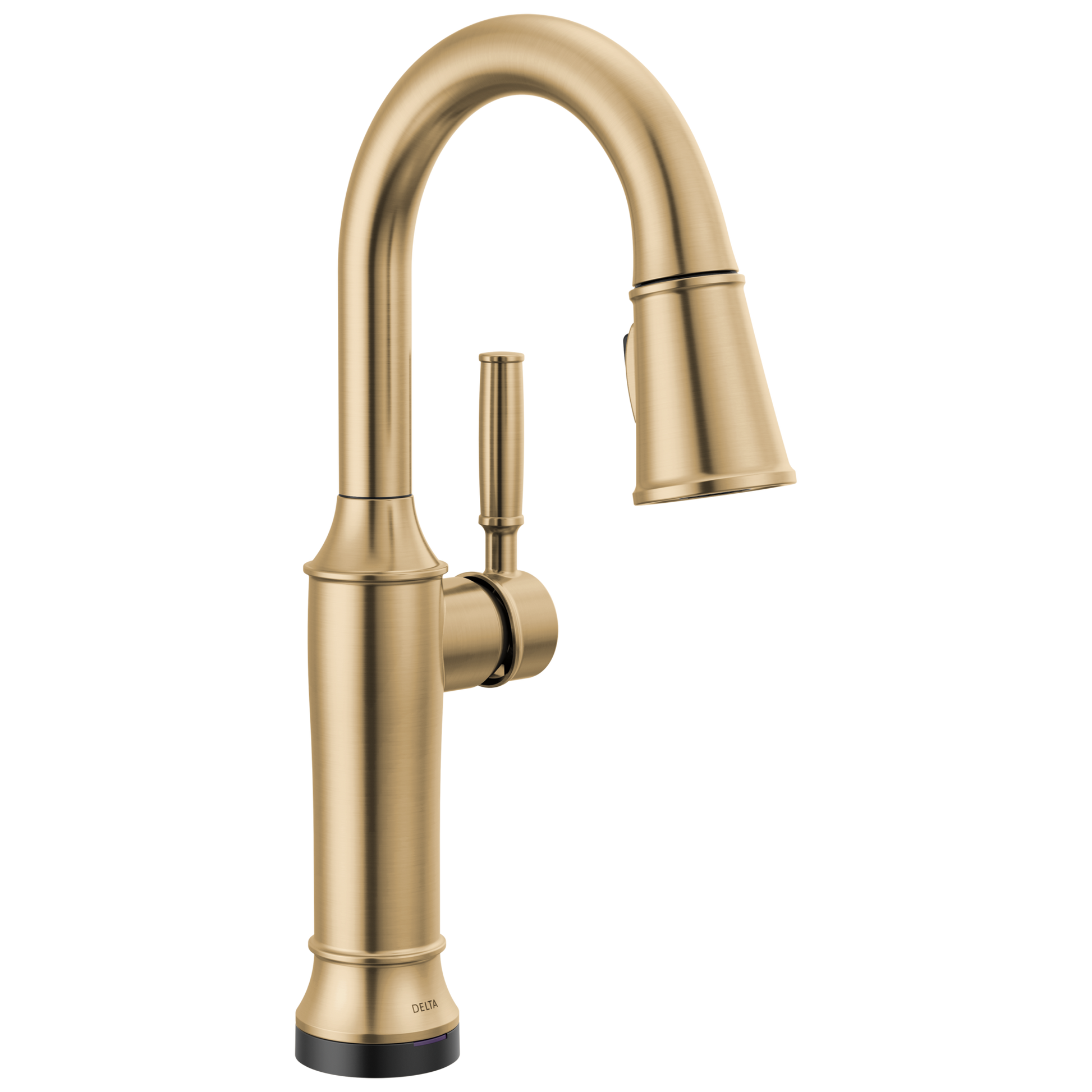 Delta Renaldi 9984TL Touch2O Bar / Prep Faucet with Touchless Technology - Lumicoat Champagne Bronze