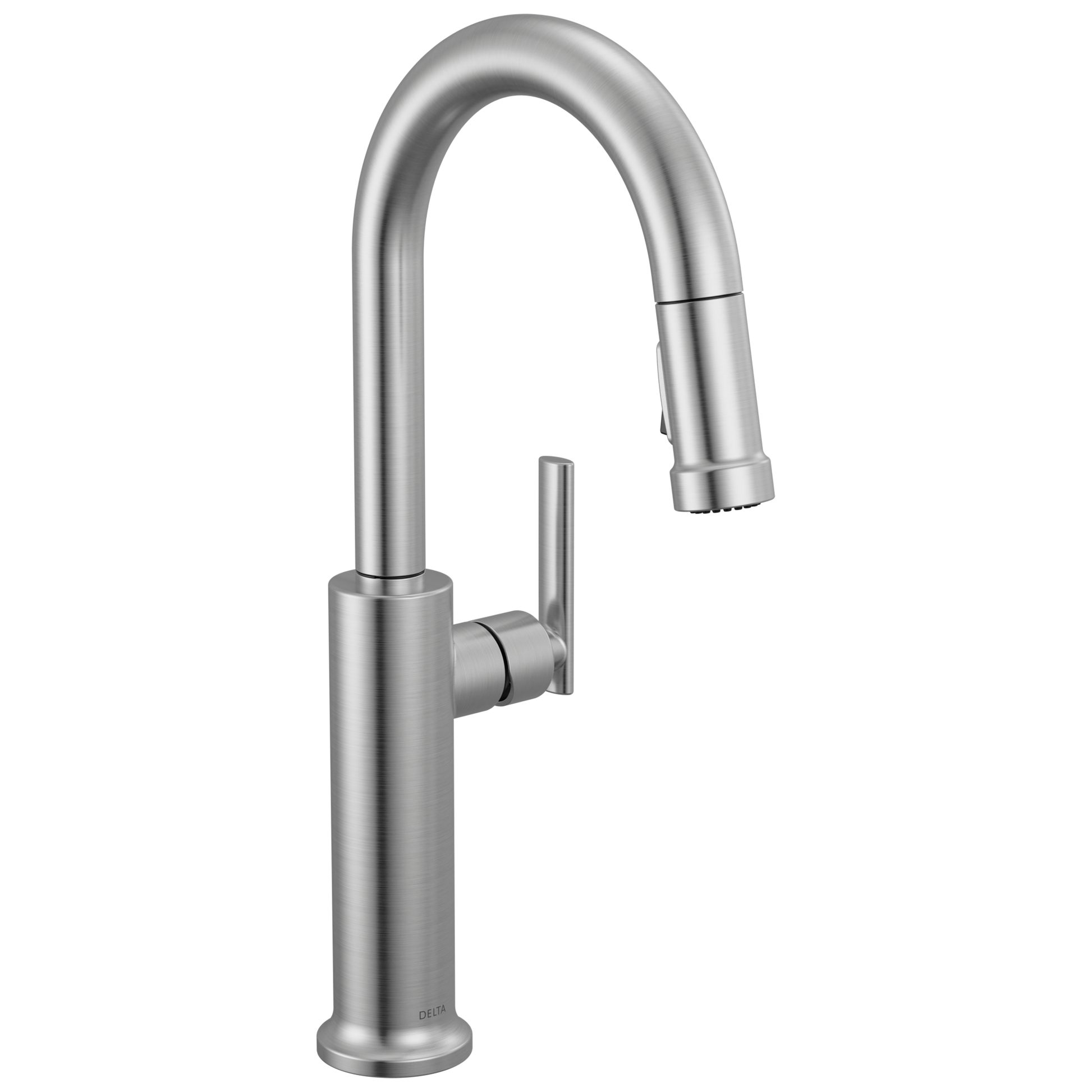 Delta Altado 9986 Single Handle Pull-Down Bar / Prep Faucet - Arctic Stainless