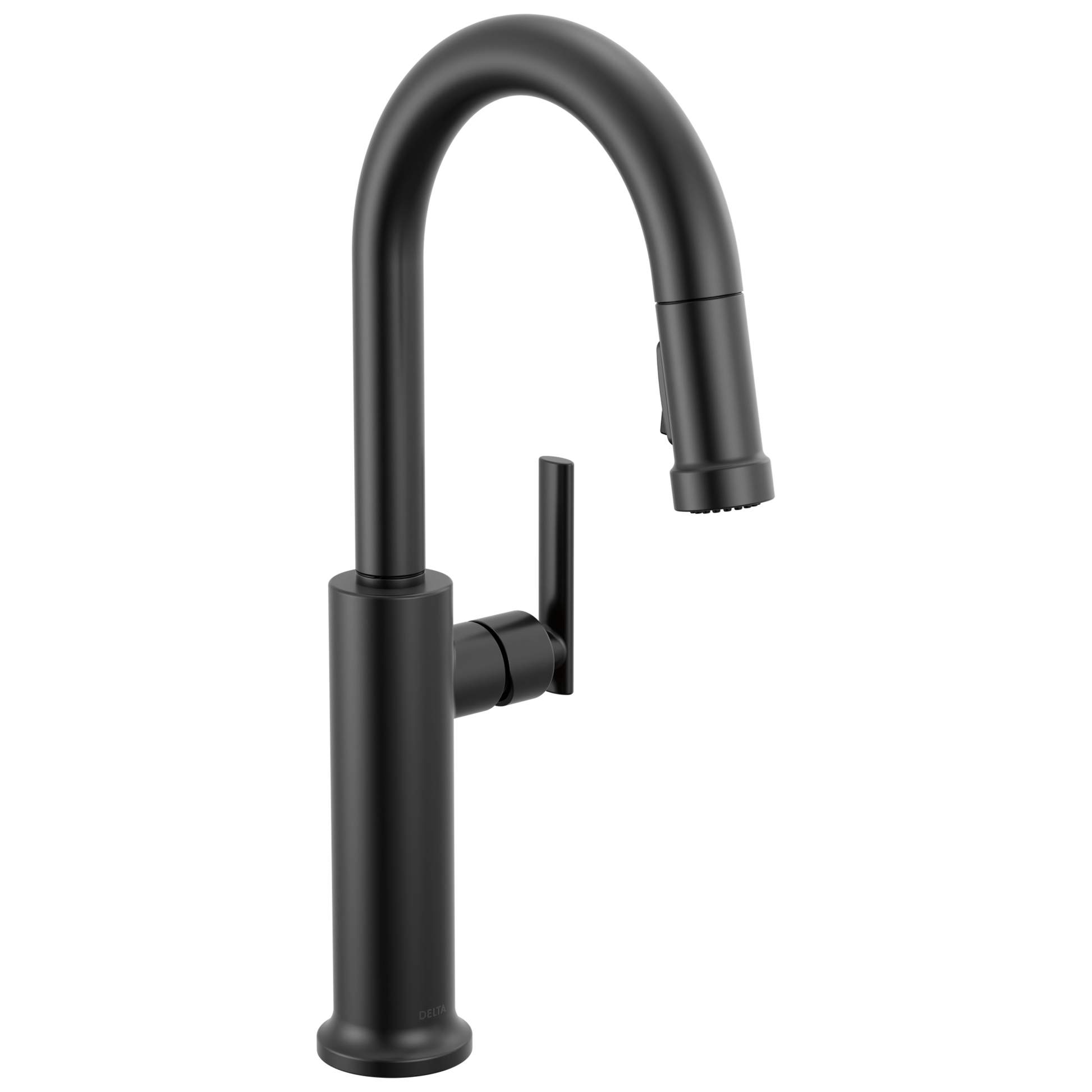 Delta Altado 9986 Single Handle Pull-Down Bar / Prep Faucet - Matte Black