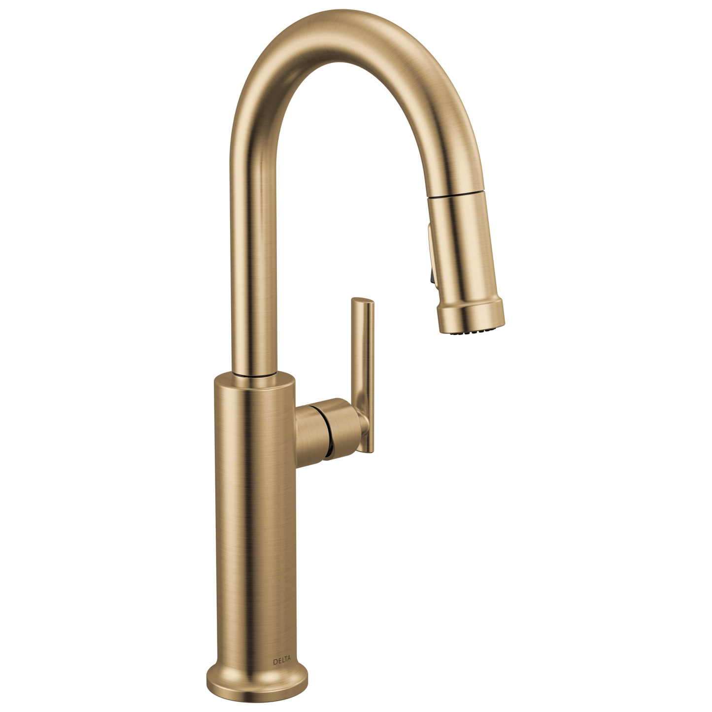 Delta Altado 9986 Single Handle Pull-Down Bar / Prep Faucet - Champagne Bronze