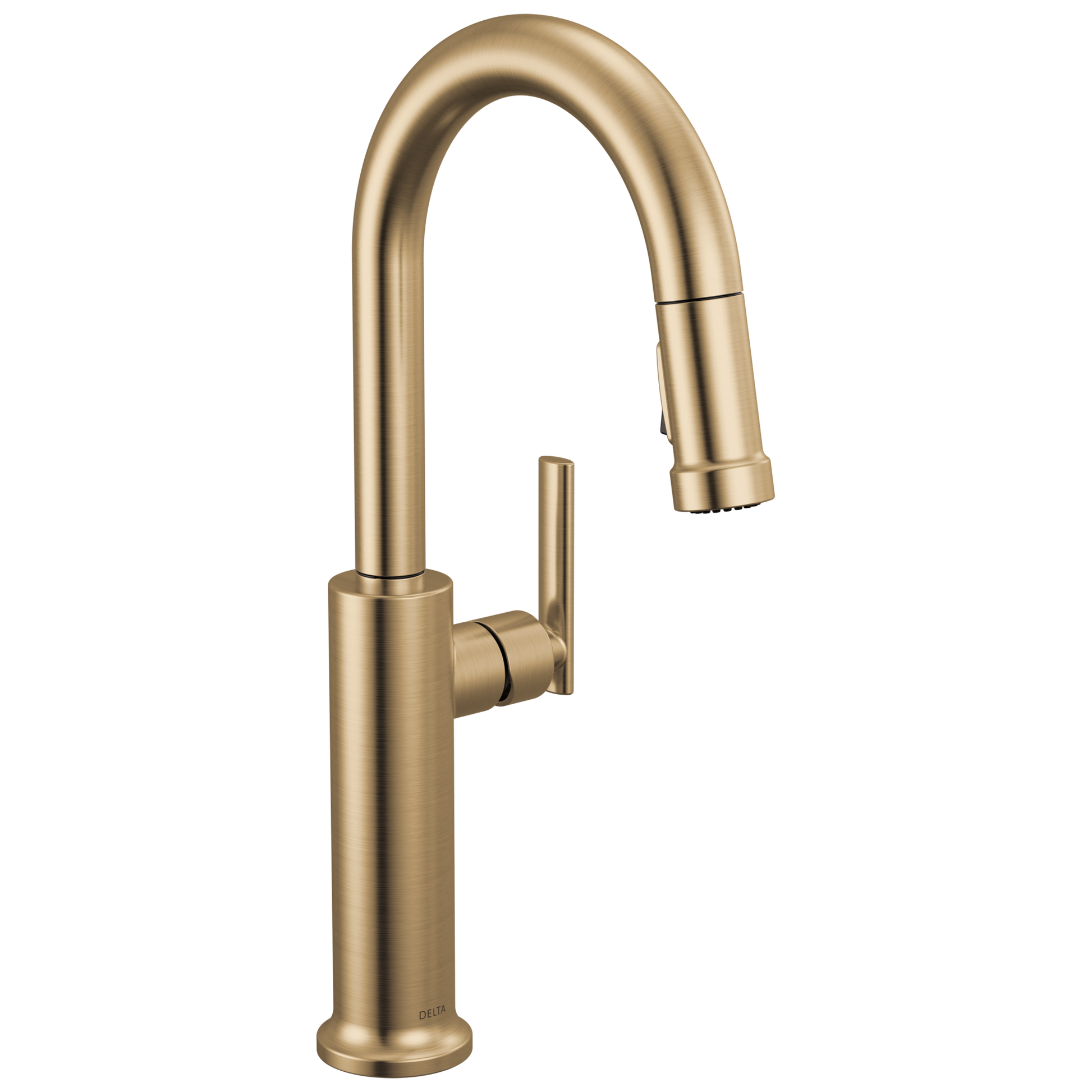 Delta Altado 9986 Single Handle Pull-Down Bar / Prep Faucet - Champagne Bronze