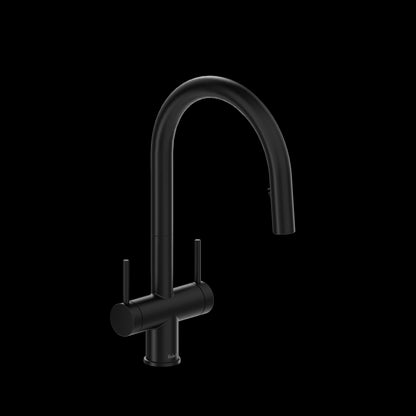 Riobel AZ801 Azure Two Handle Pull-Down Kitchen Faucet