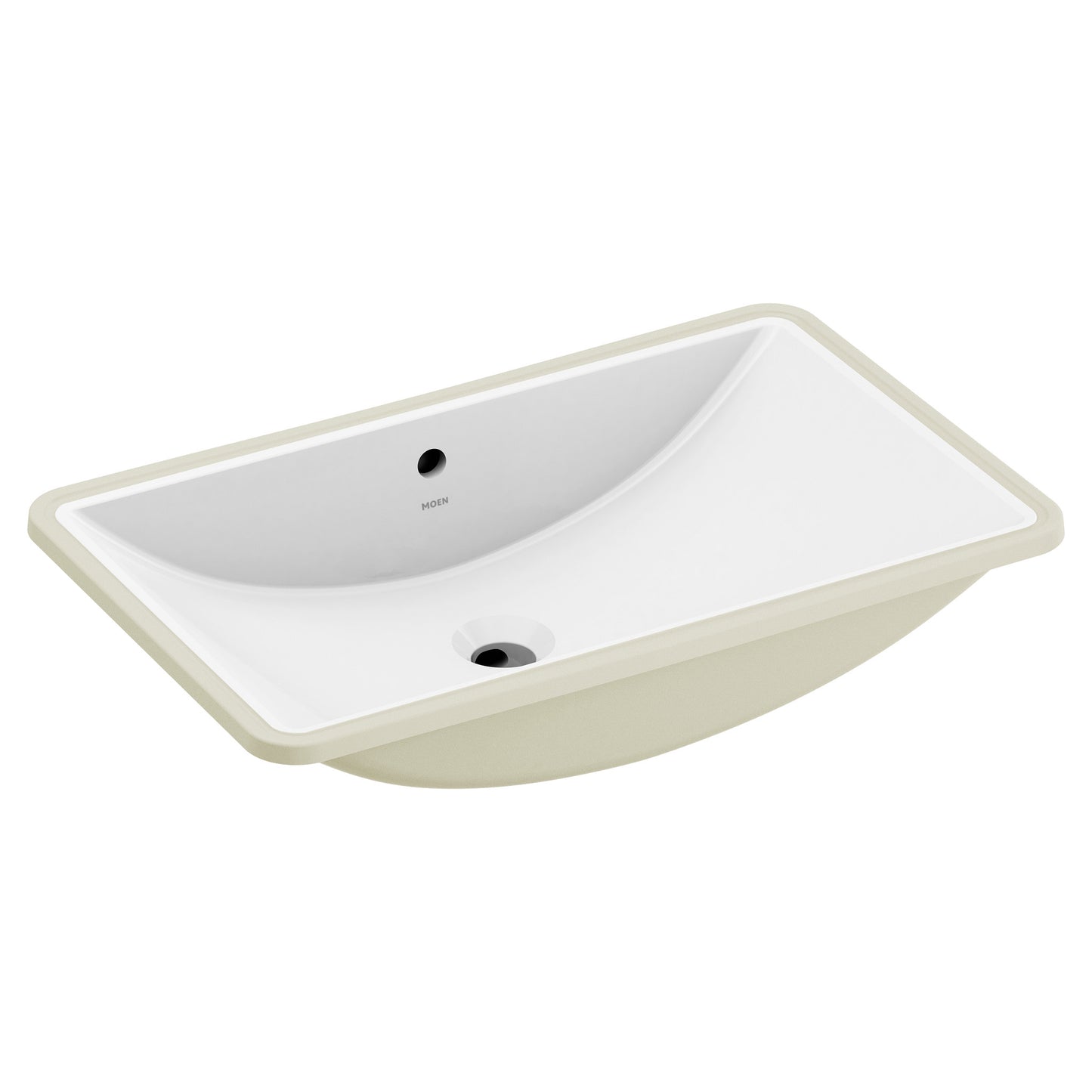 Moen BGCW10RU1223 23.63" X 14.75" Porcelain Na Single Bowl Sink