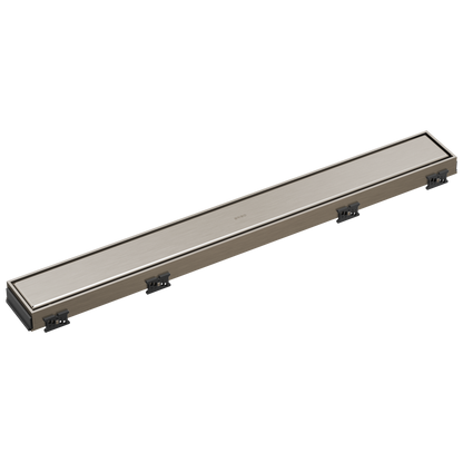 Brizo BT0732416 24" Reversible Linear Shower Drain - Luxe Nickel